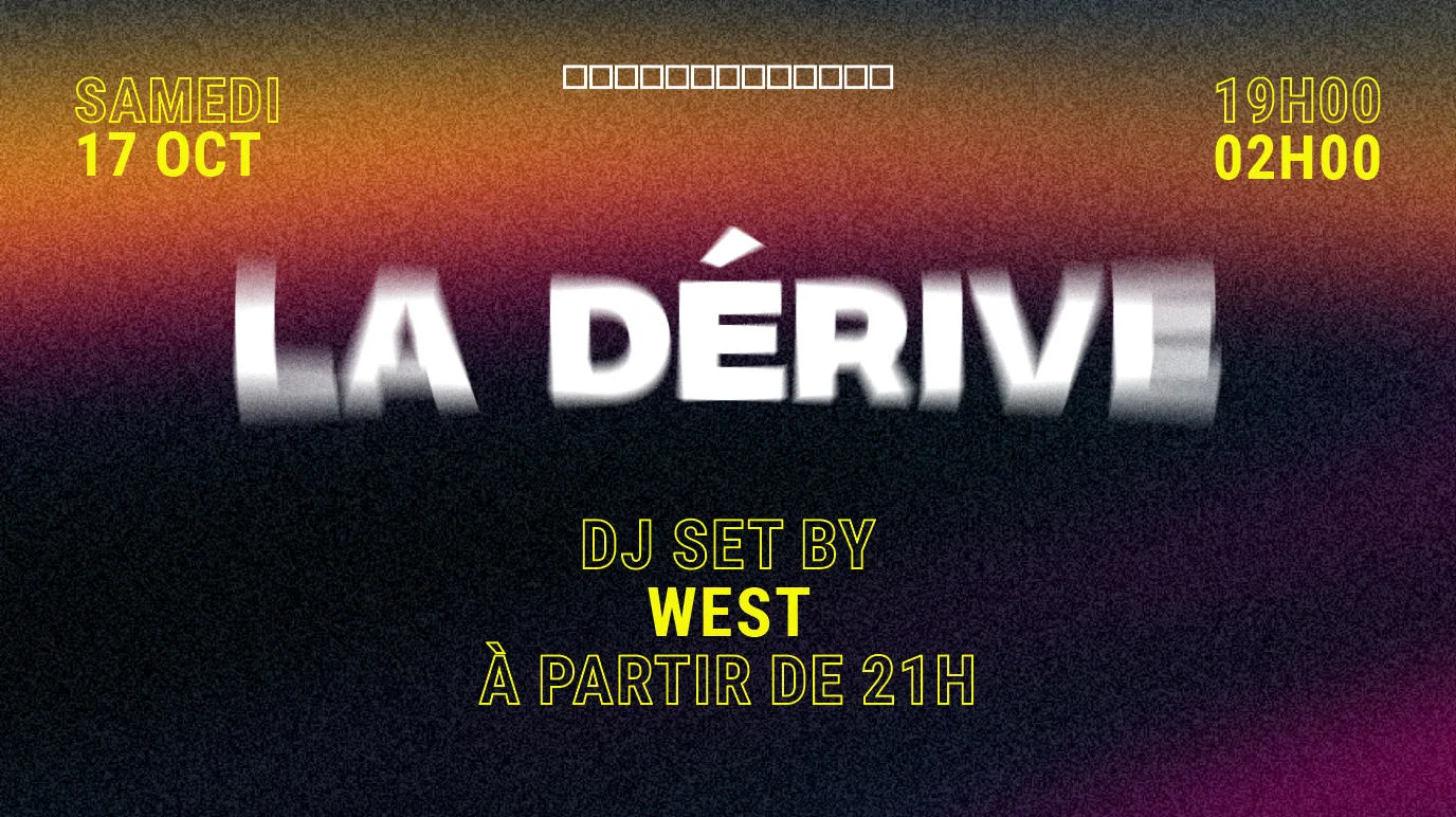 Dérive X West Cover