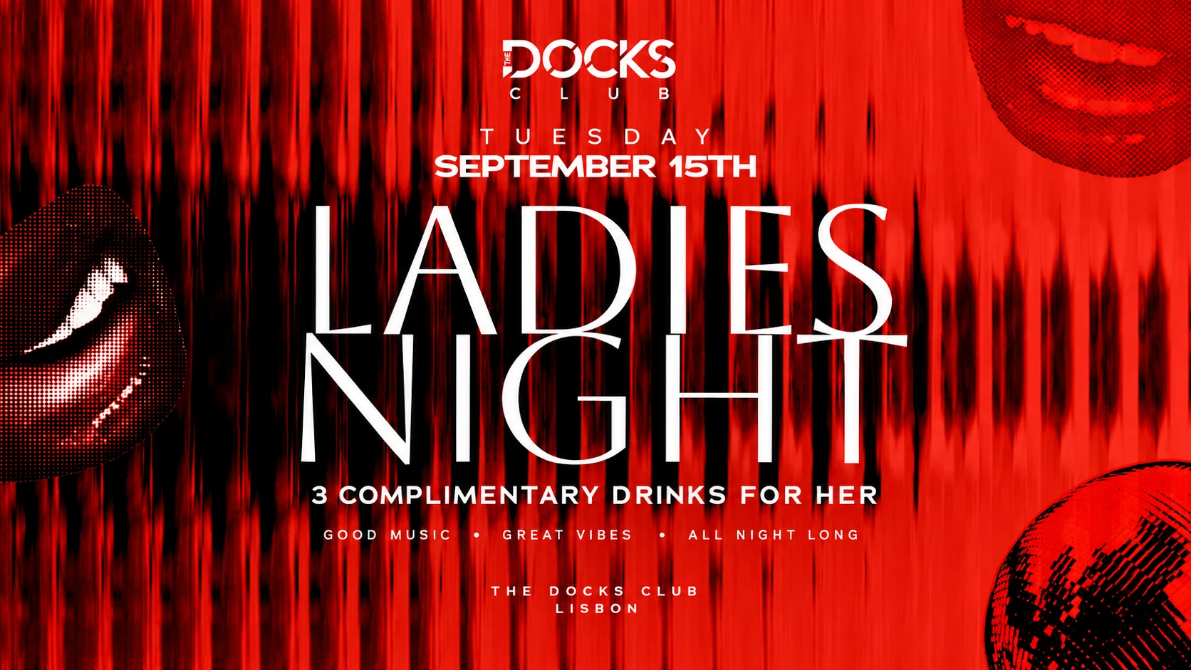Ladies Night — 3 Drinks On Us Cover
