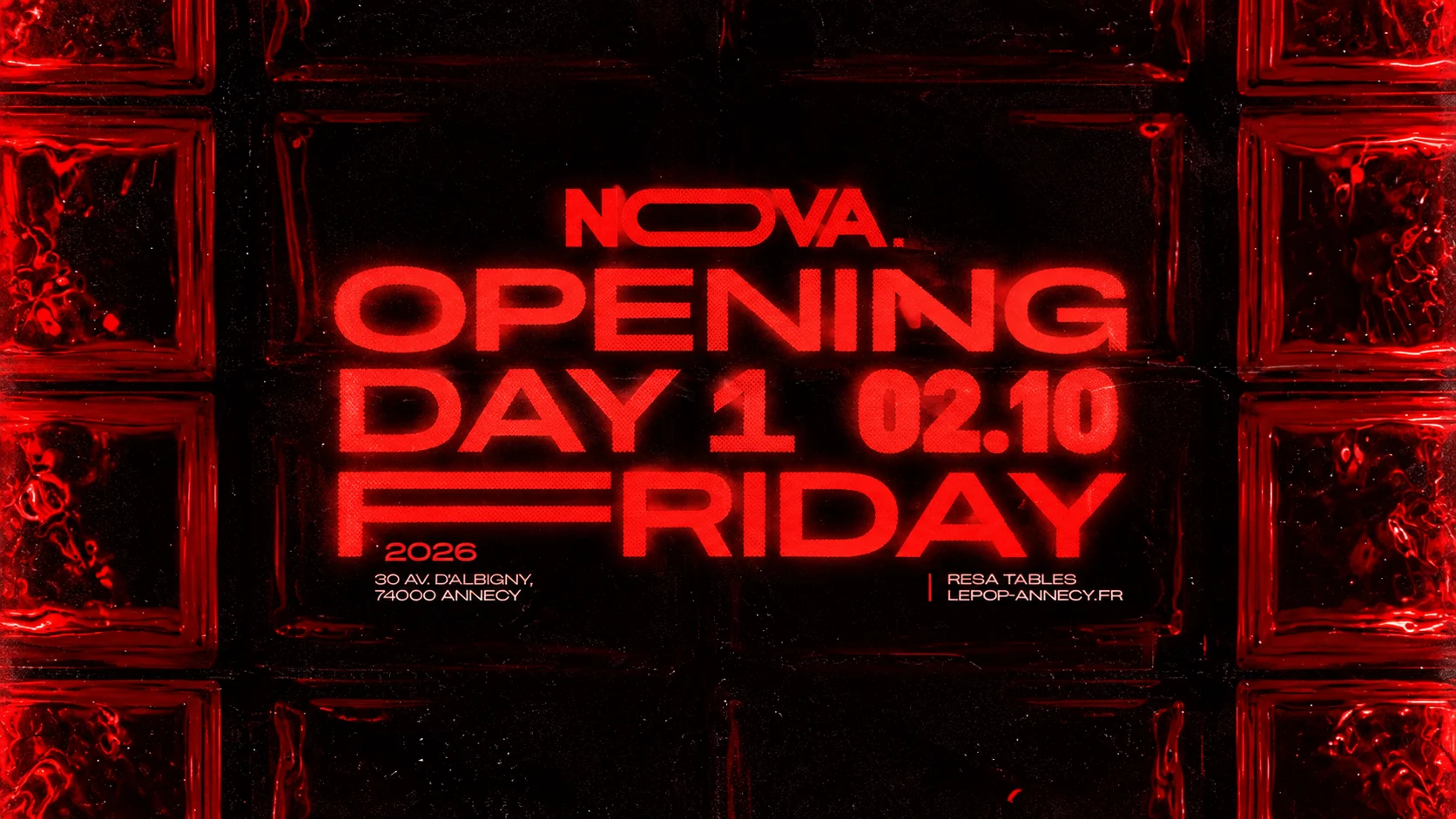 Nova - Friday Opening - Ven.02.Oct Cover