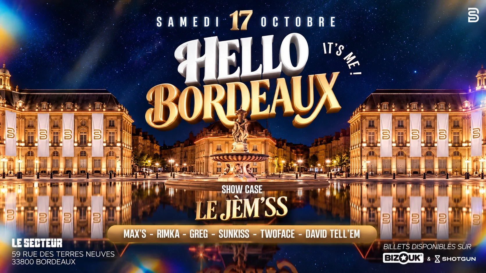 Hello Bordeaux - It's Me X Show Le Jèm'ss Cover