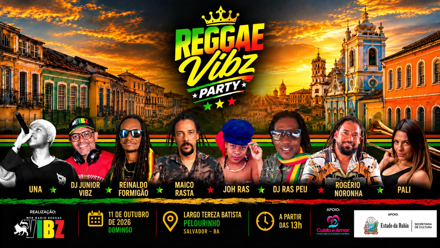 Reggae Vibz Party Cover