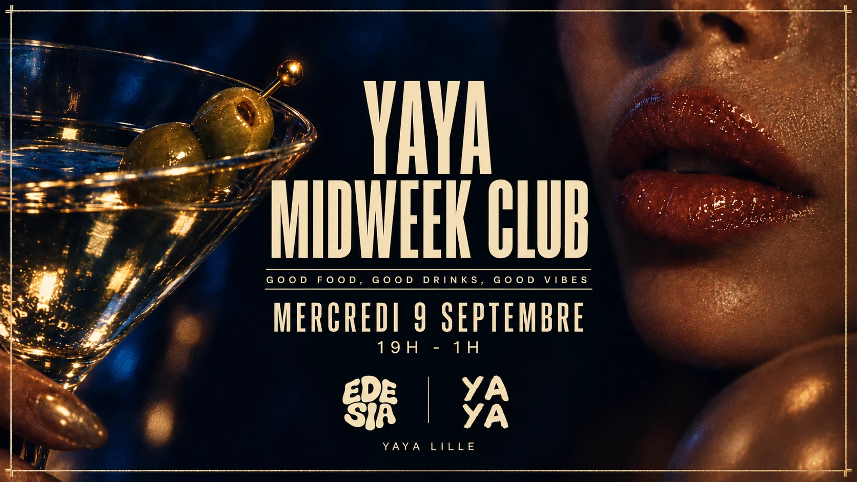 Yaya Midweek Club By Edesia I Mercredi 9 Septembre Cover