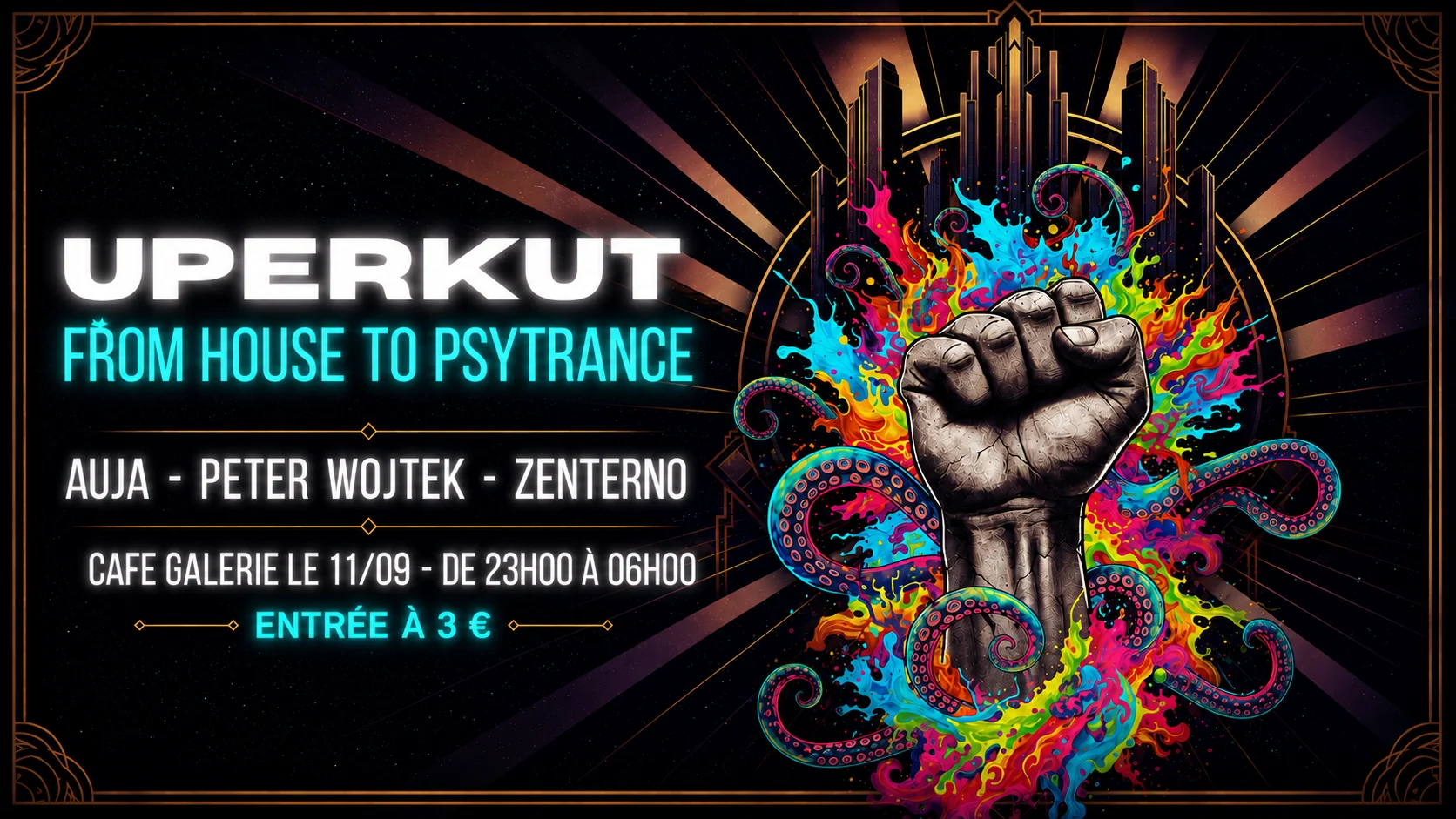 Uperkut - From House To Psytrance Cover