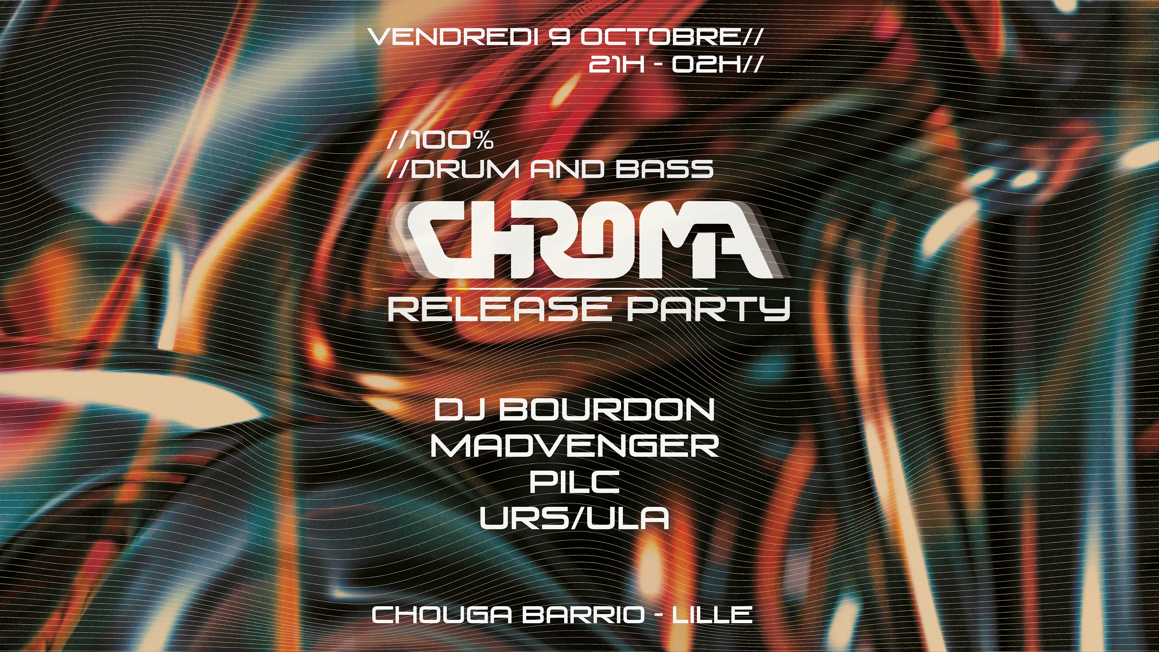 Chroma Release Party Cover
