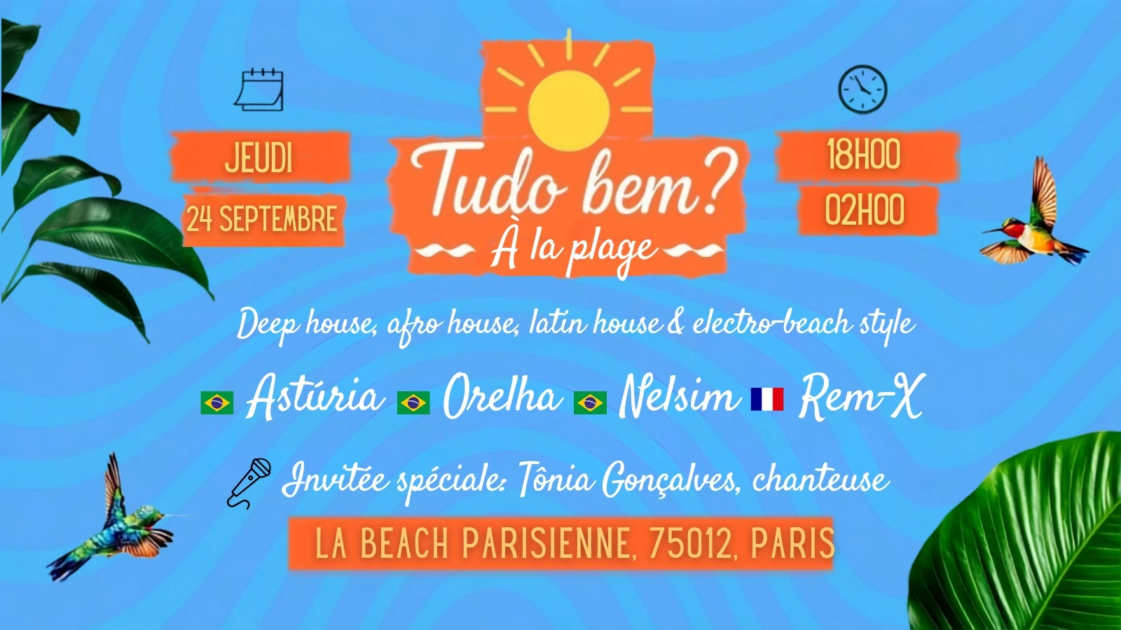 Tudo Bem? - Afterwork Électro Caliente À La Plage & Brasero Cover