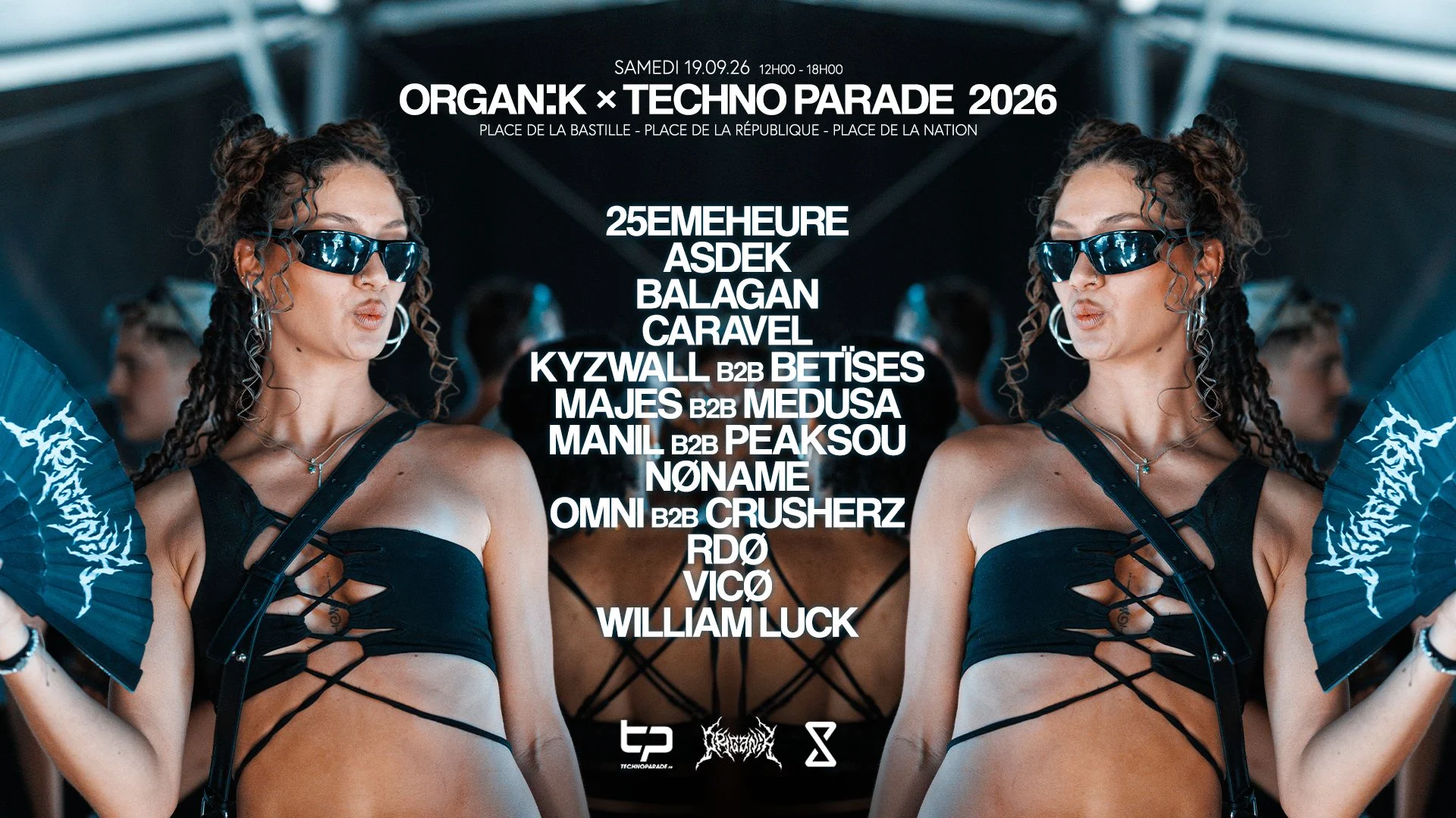 Organïk × Techno Parade 2026 Cover