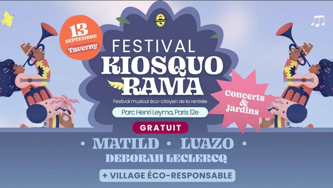 Festival Kiosquorama : Édition 2026 — 13/09 Cover