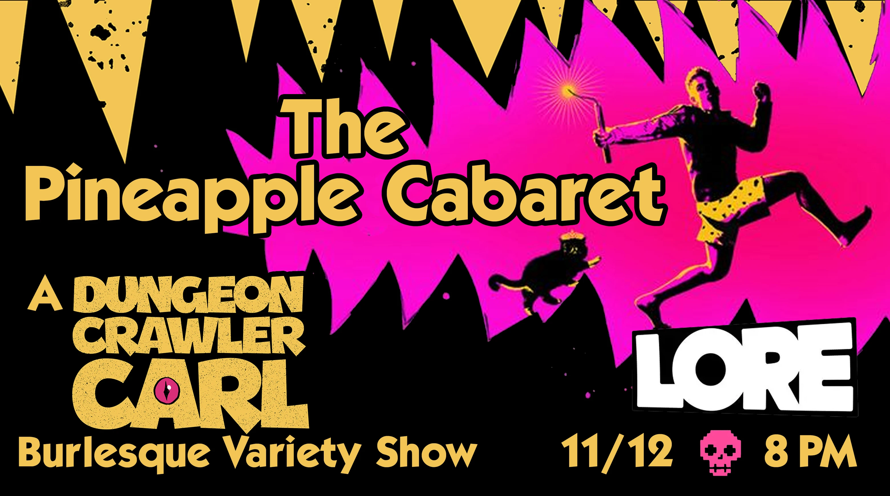 The Pineapple Cabaret: A Dungeon Crawler Carl Variety Show Cover