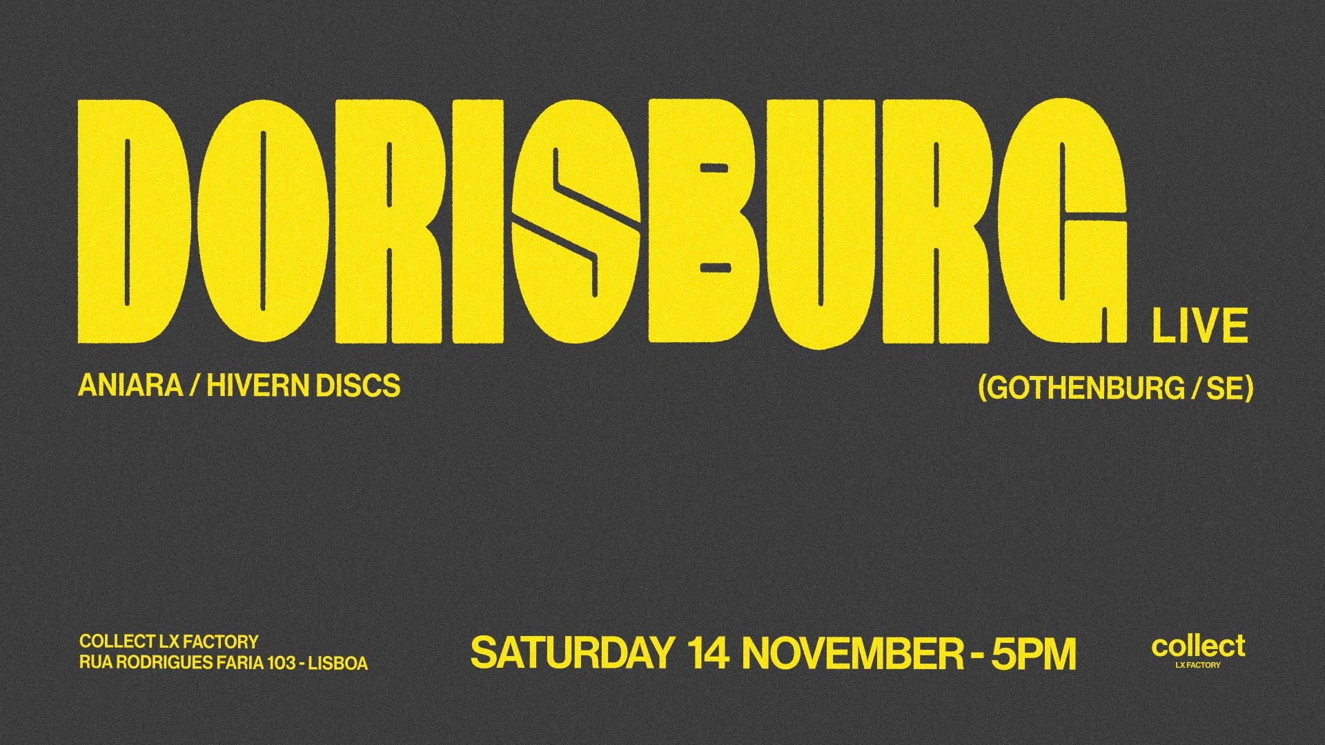Collect LX Factory Presents Dorisburg (Live) Cover
