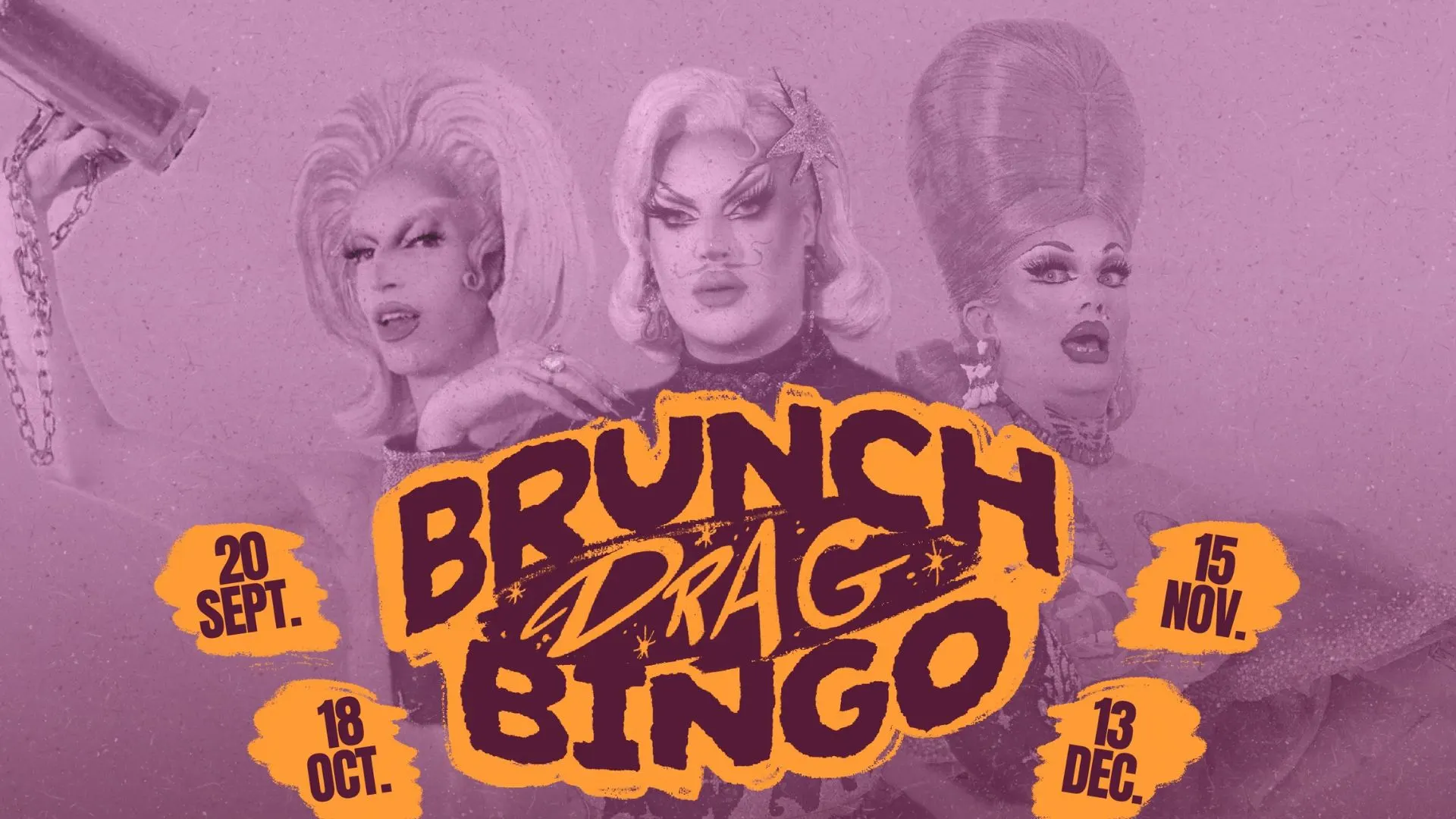 Brunch Bingo Drag - Margarette, Hitsublu & Mlle Kiss Cover