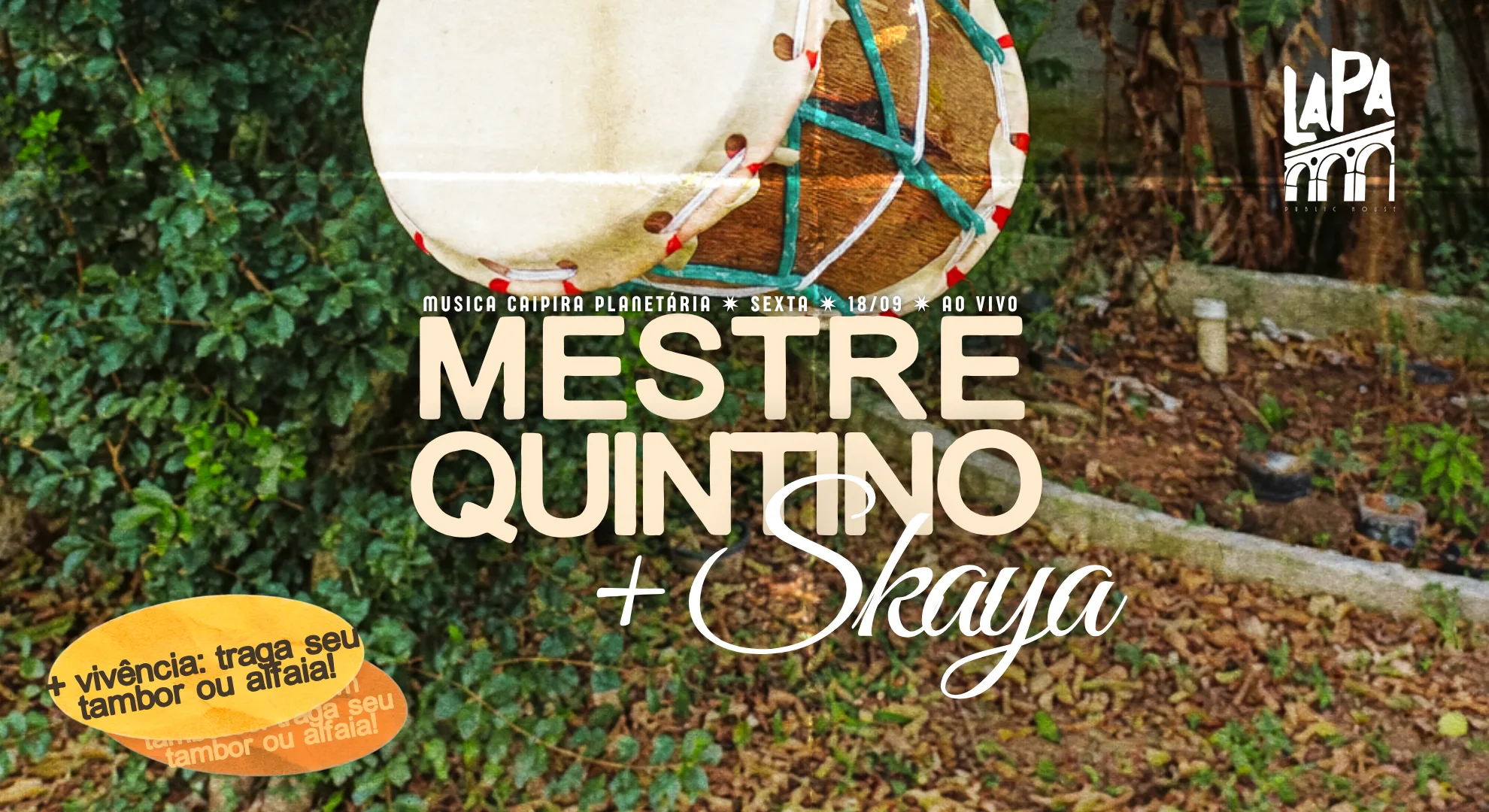 Sexta: Mestre Quintino & Skaya Na Lapa Cover