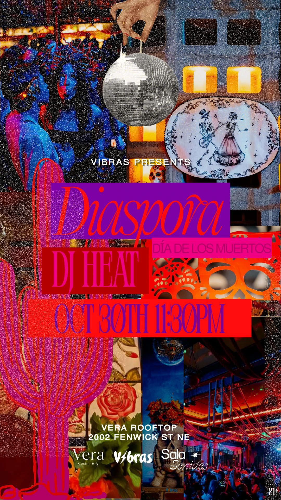 Vibras Presents: Diaspora X Dia De Los Muertos | 10.30.26 Cover