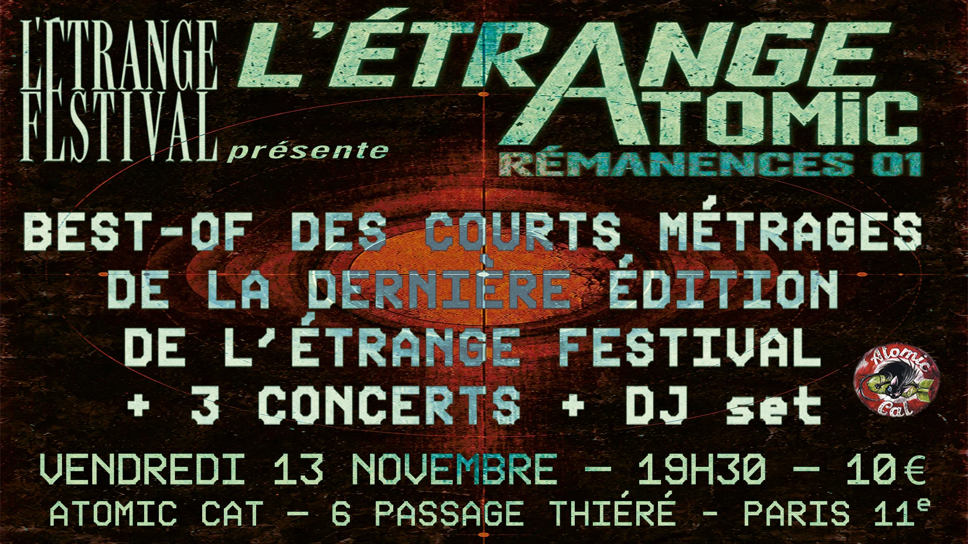 L'étrange Atomic / Rémanences 01 Cover