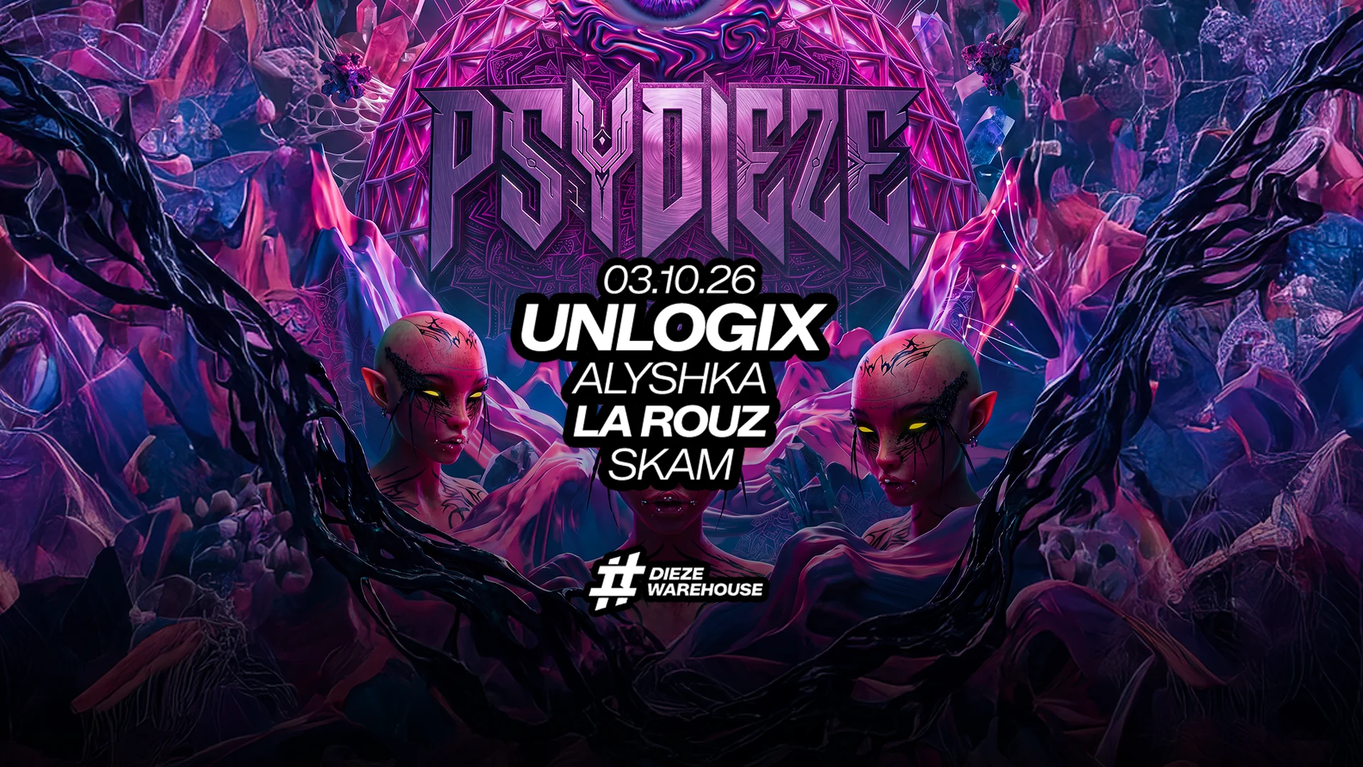 Psydieze : Unlogix And More... (Psytrance) Cover