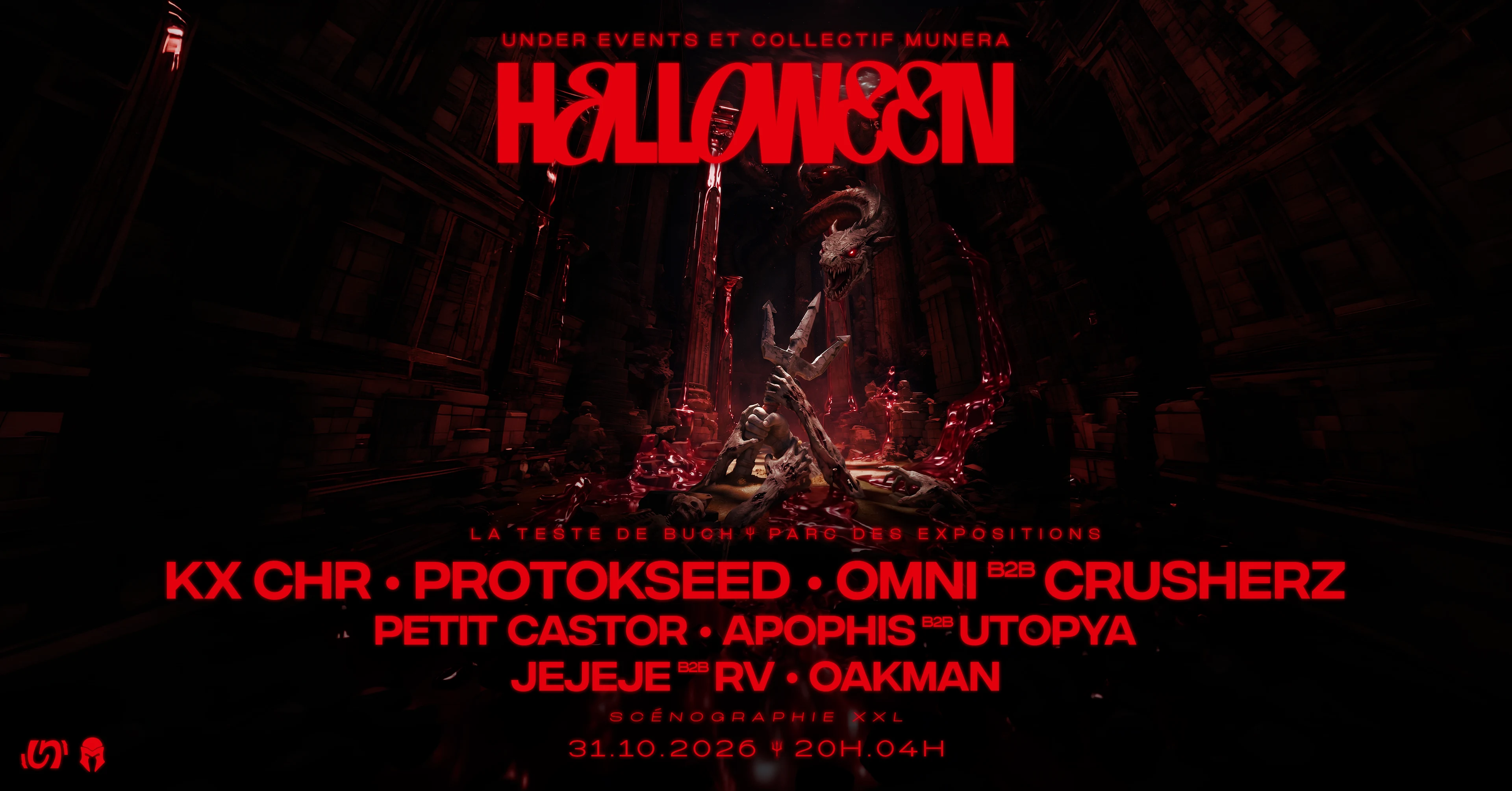 Halloween Edition : Collectif Munera X Under Events Cover