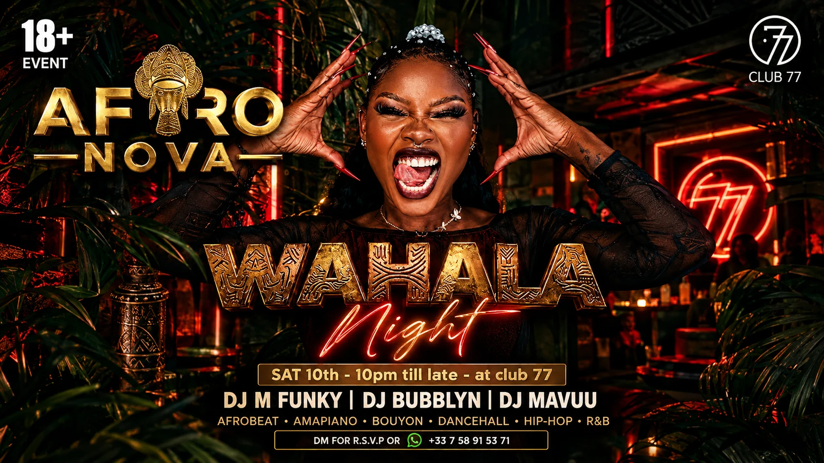 Wahala Night V8 Cover