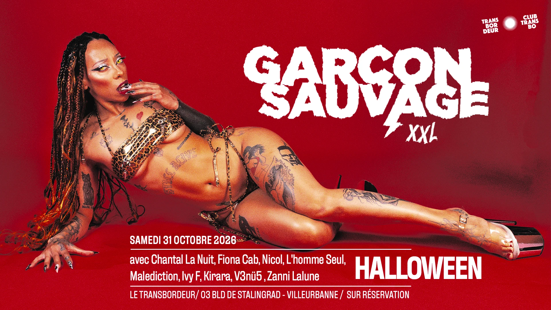 Garçon Sauvage Xxl - Halloween 2026 Cover