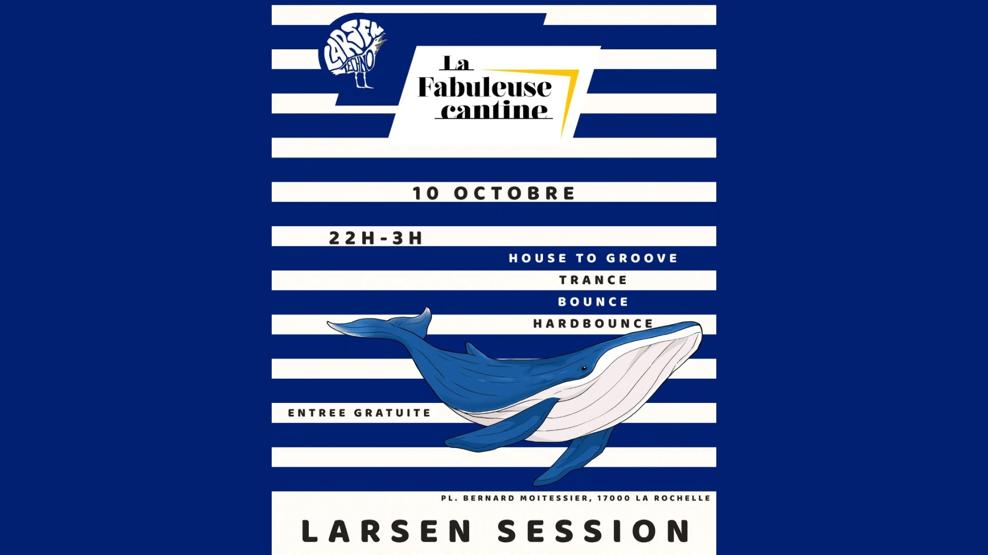Larsen Techno - Résidence 1 Cover