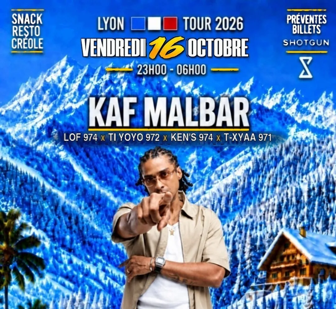 Kaf Malbar Mon Band 16 Octobre Lyon Cover