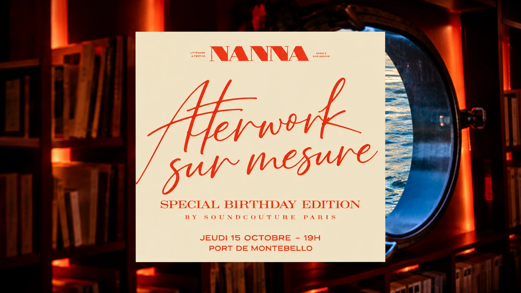 Afterwork Sur Mesure Jeudi 15/10 By Soundcouture Paris Cover