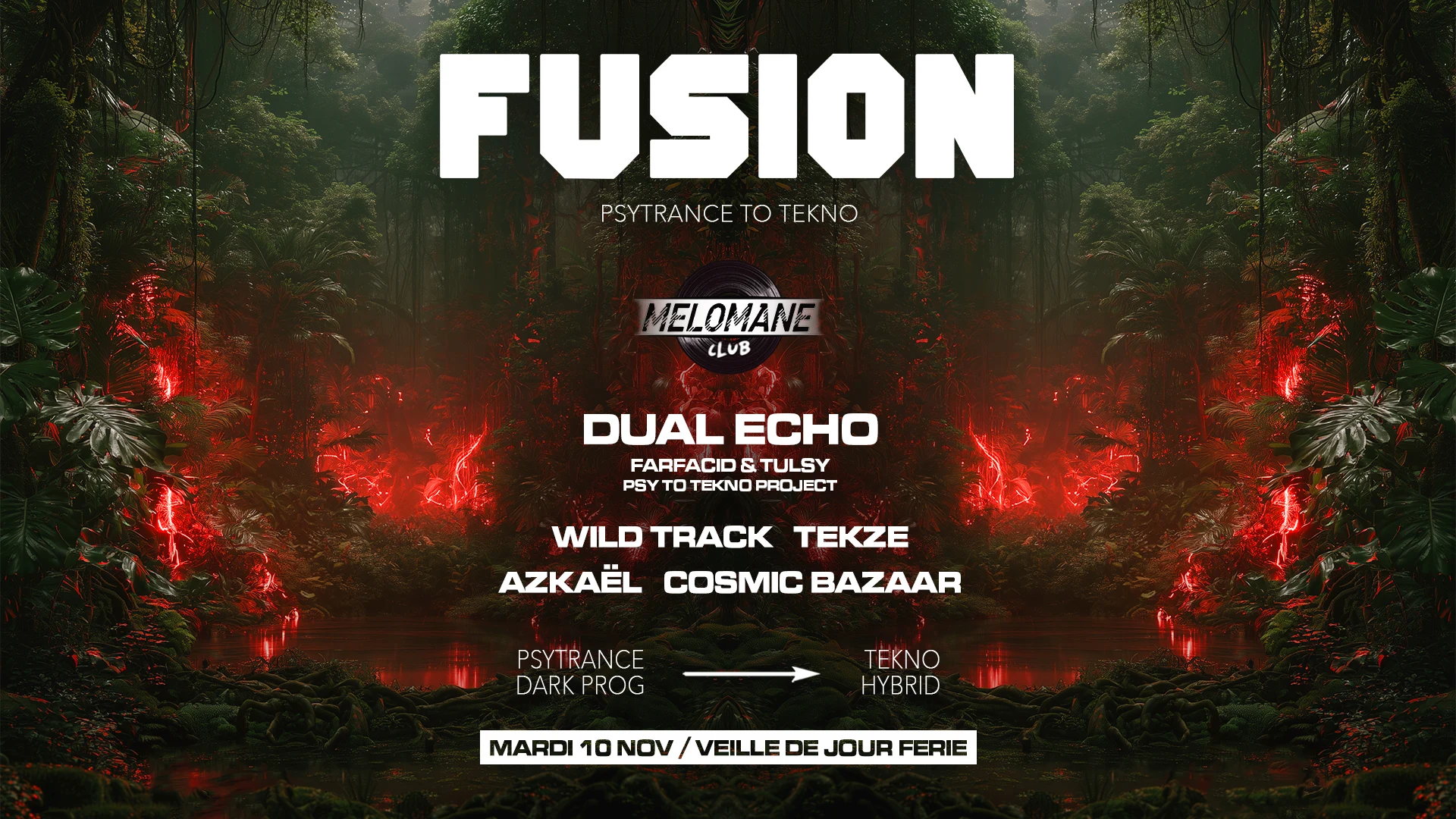 Fusion [Psytrance To Tekno] Cover