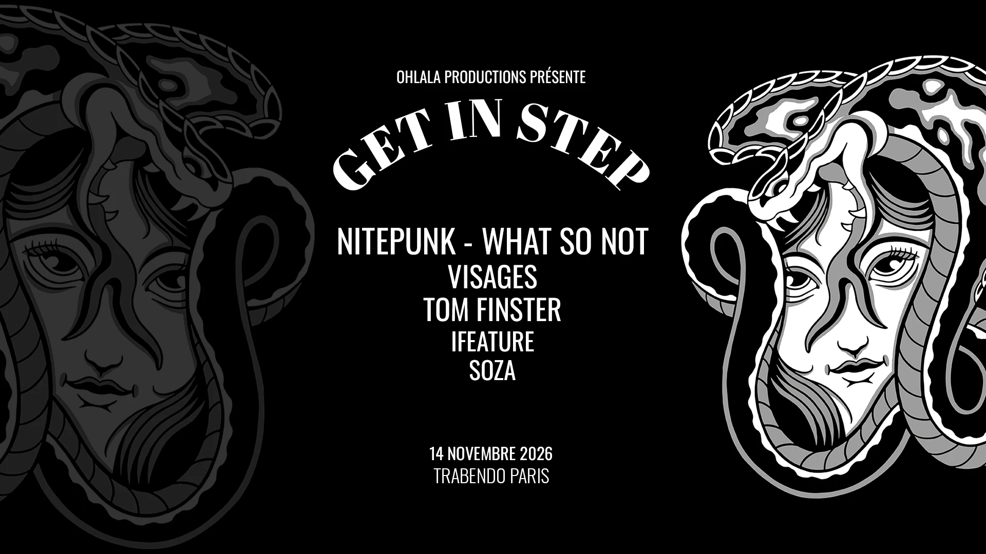 Get In Step W/ Nitepunk - What So Not - Visages & More Cover