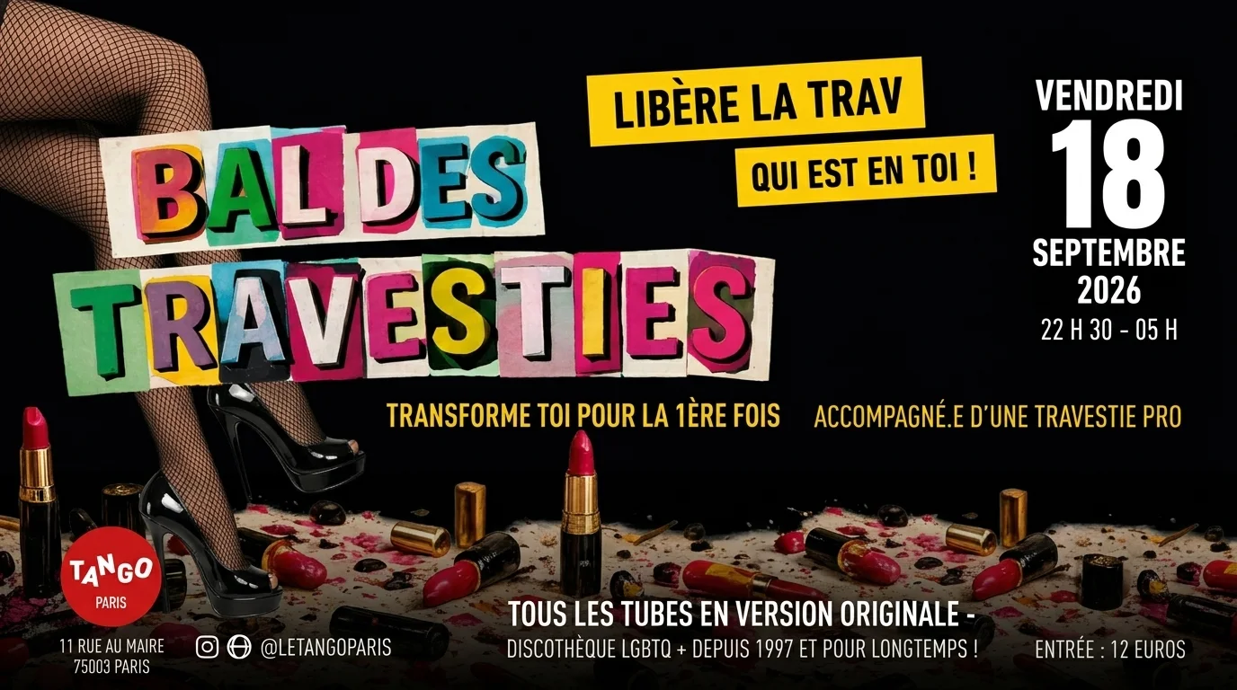 Le Bal Des Travestis Cover