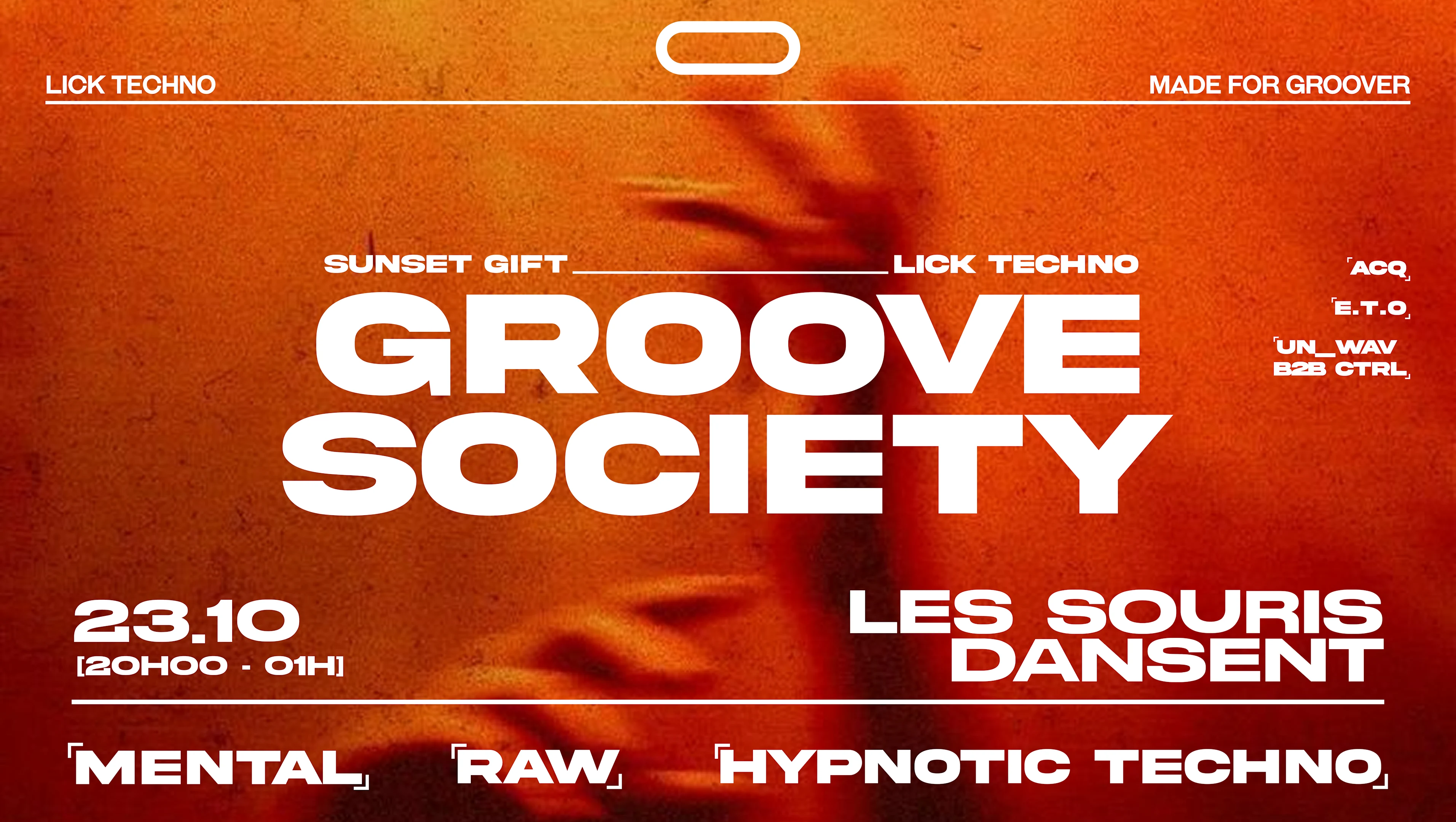 Groove Society #6 - Lick Invite Sunset Gift Cover