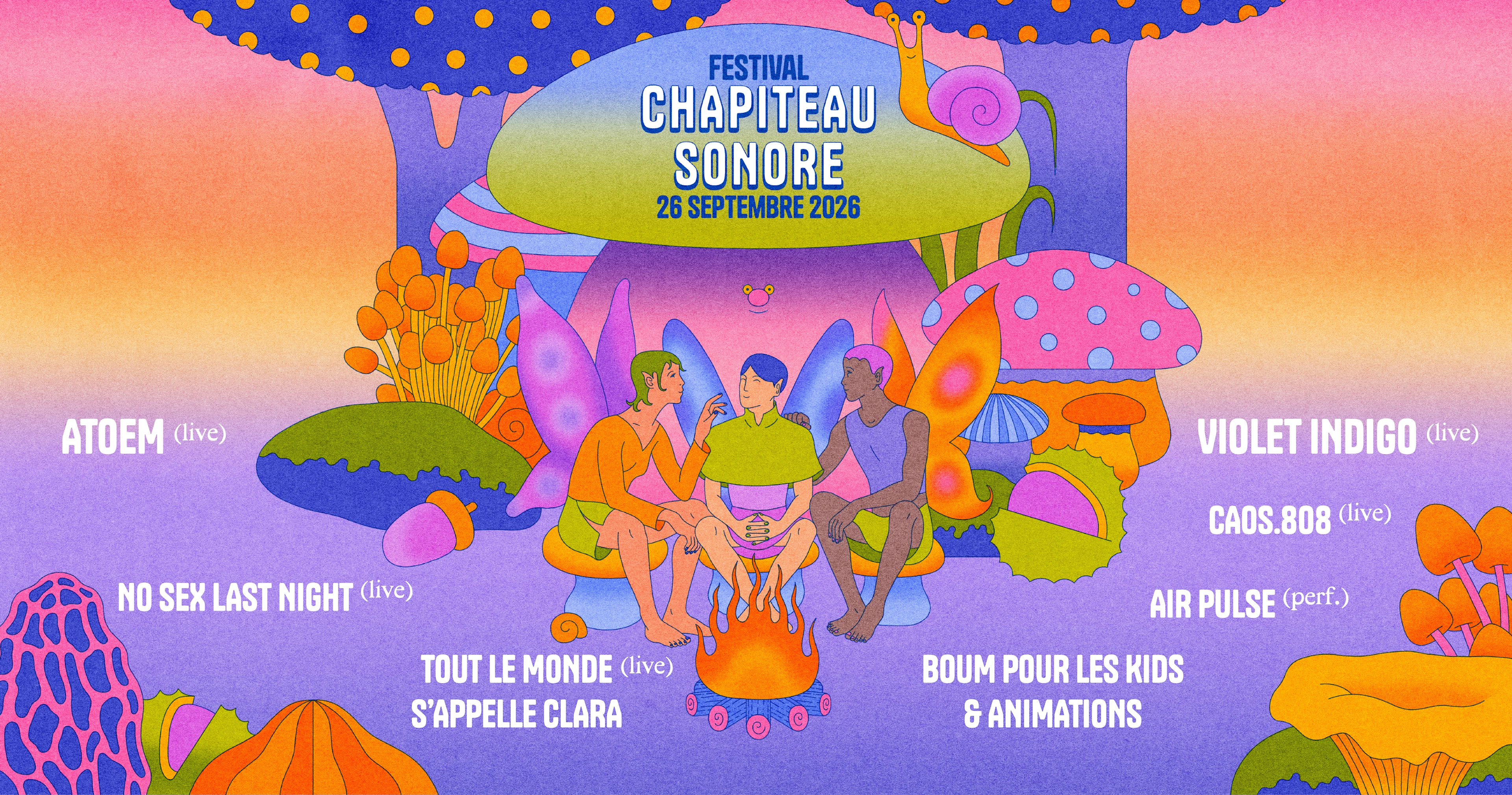 Festival Chapiteau Sonore 2026 Cover