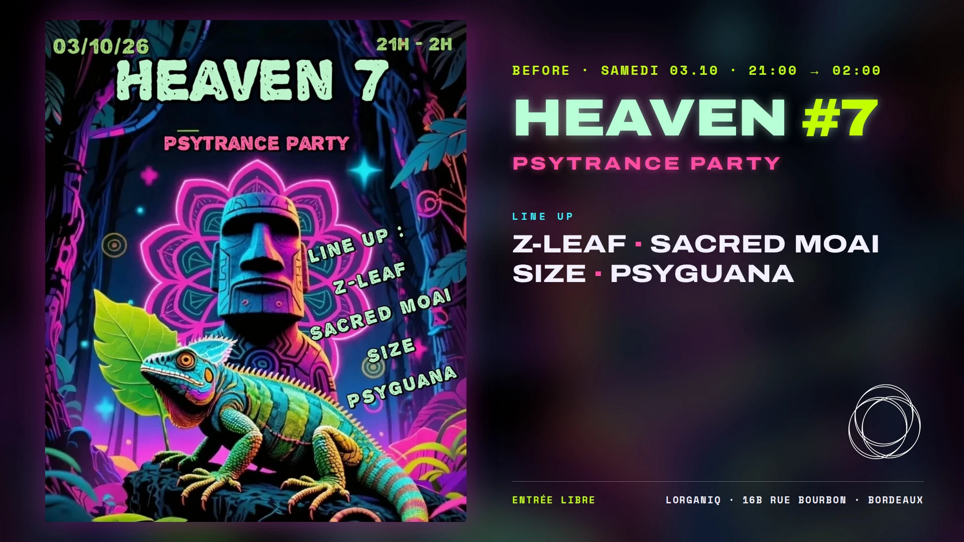 Heaven #7 — Psytrance Party Cover
