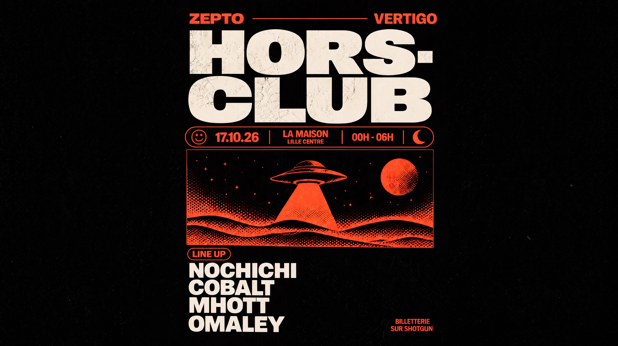 Hors-Club #3 • Zepto X Vertigo Cover