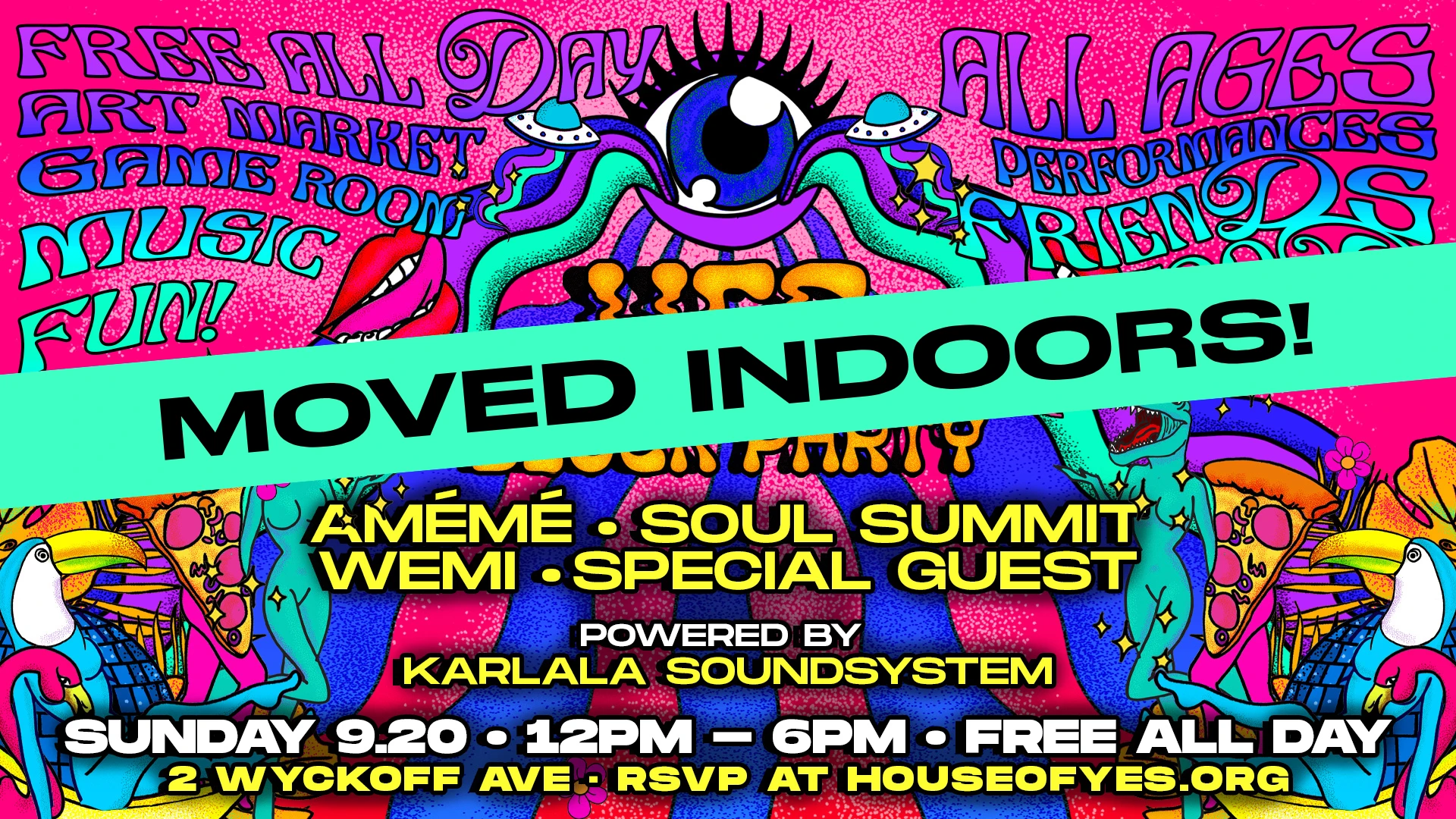 Yes Block Party [Moved Indoors!] Cover