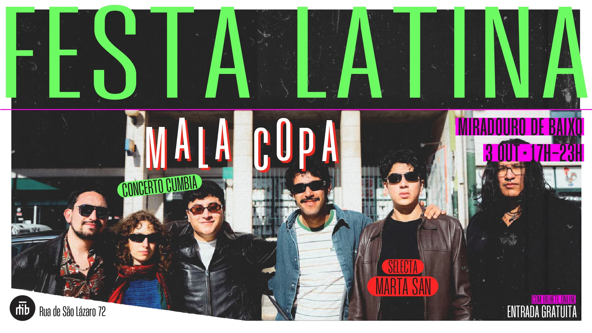 Festa Latina C/ Mala Copa - 3 Out Cover