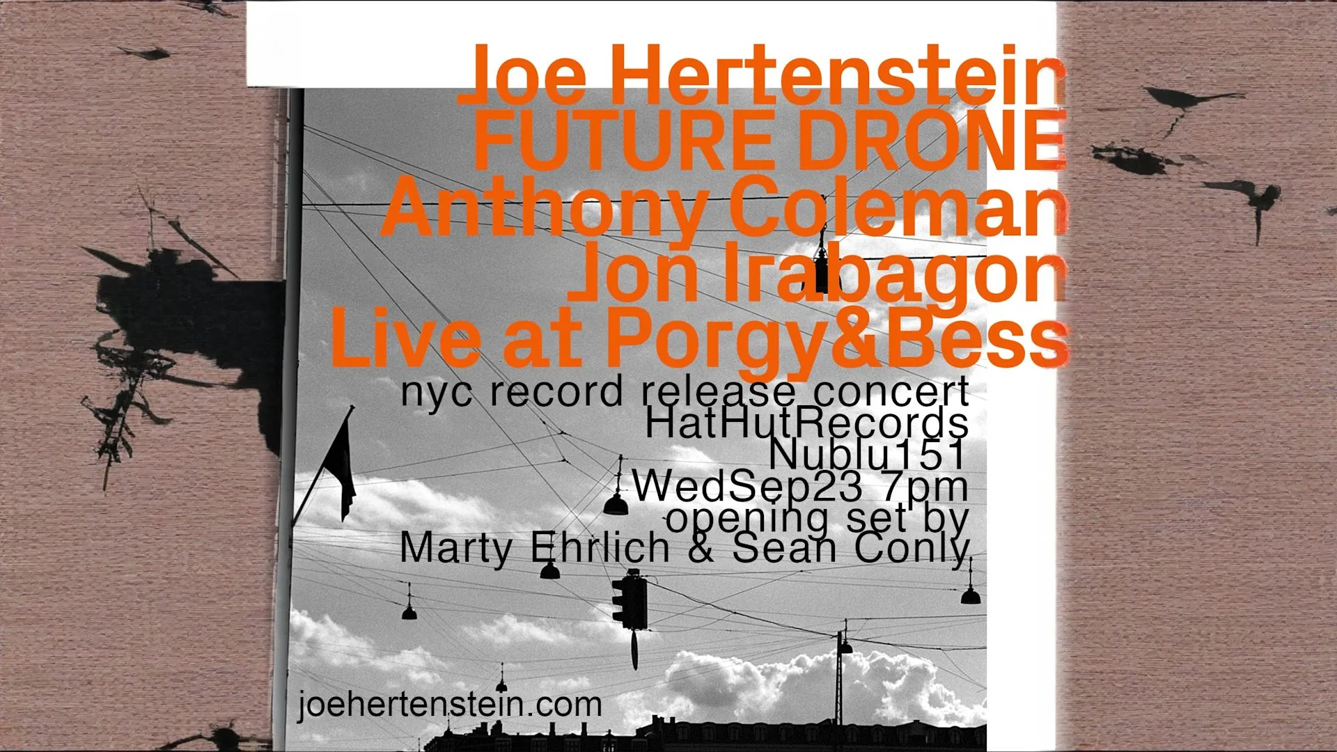 Joe Hertenstein - Future Drone Cover