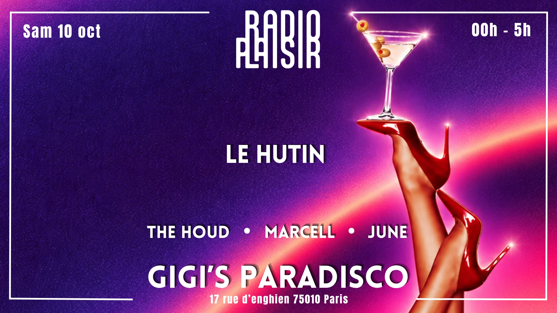 Radio Plaisir X Gigi’S Paradisco Cover