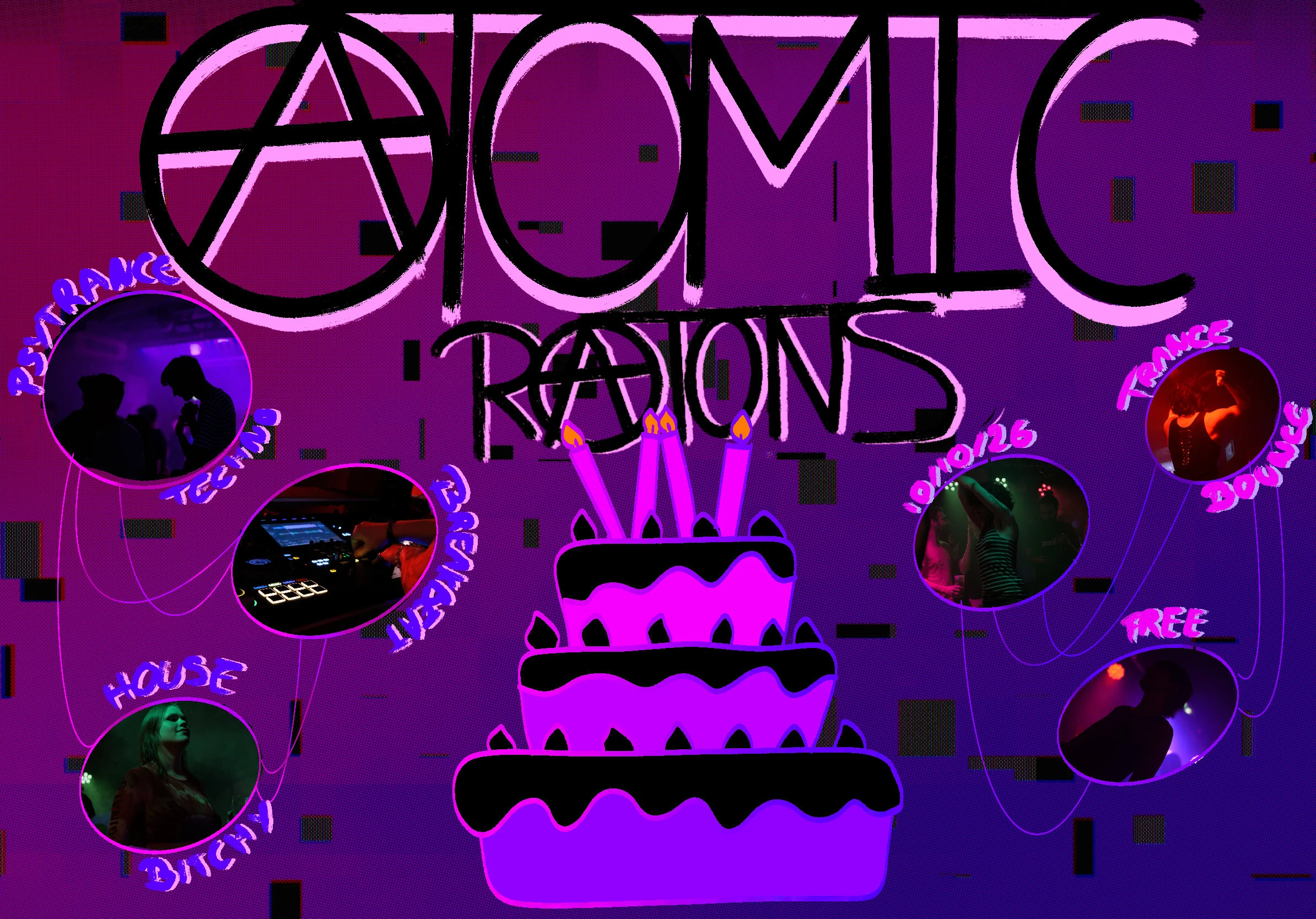 Atomic Ratons (Birthday Edition) Cover