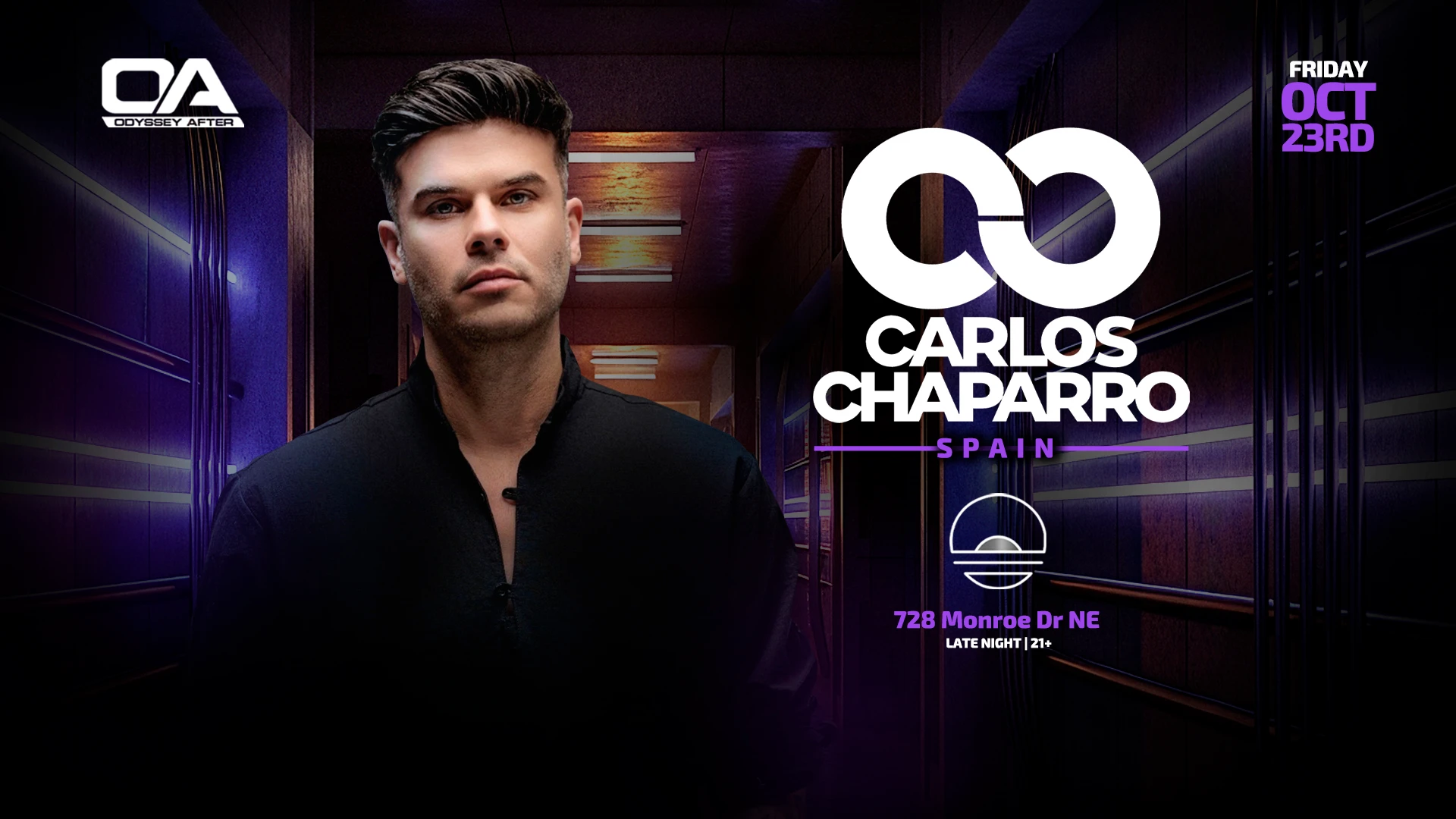 Carlos Chaparro (Spain) At Odyssey After Cover