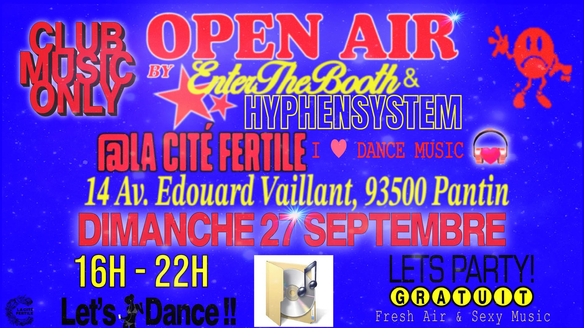 Hyphen System & Enter The Booth : Open Air Cover