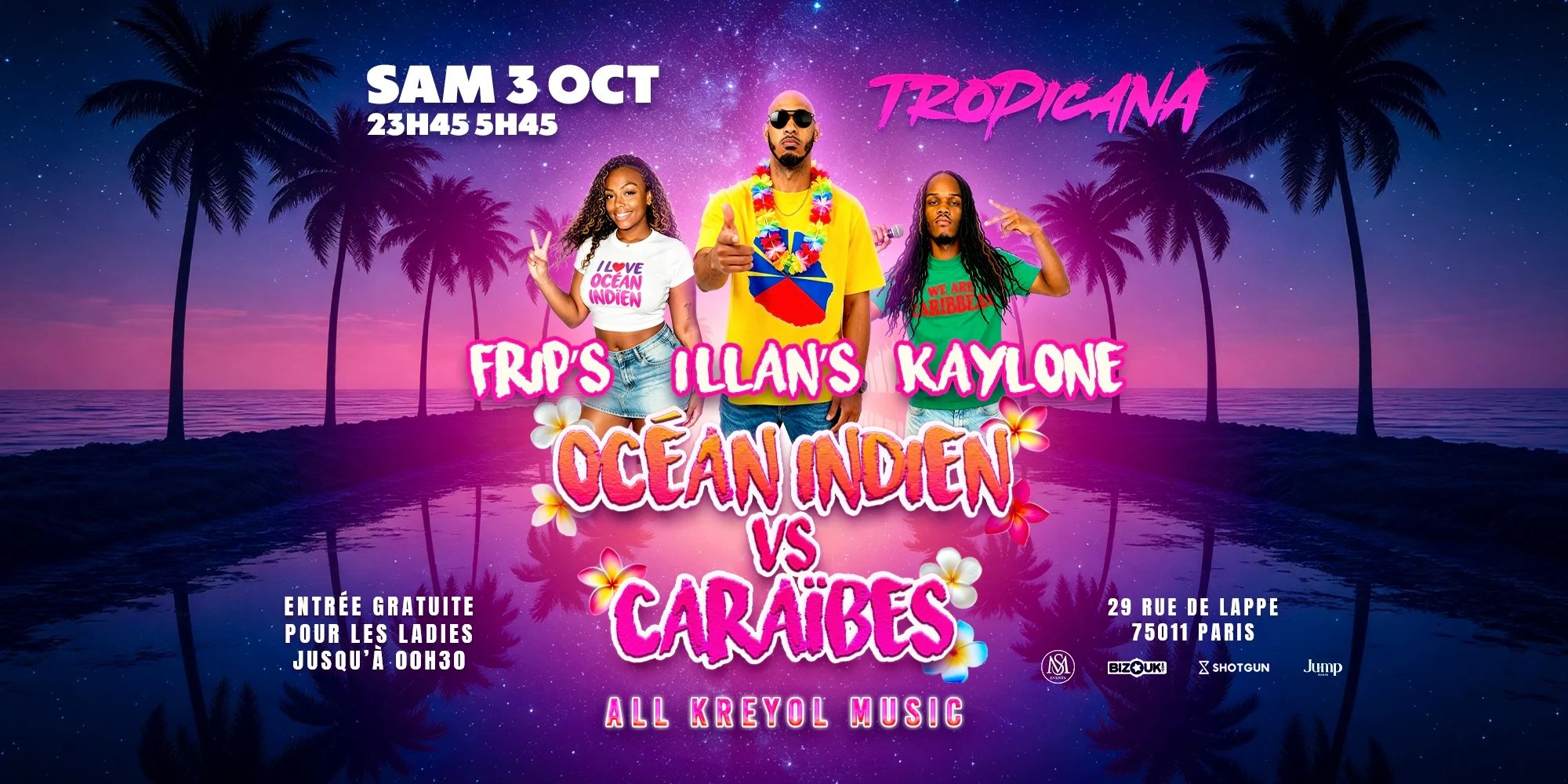 La Tropicana - Océan Indien Vs Caraïbes - Dj Illan’S Frips K Cover