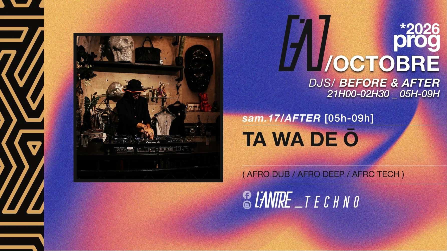 Ta Wa De Ō — Afro Dub / Afro Deep / Afro Tech Cover