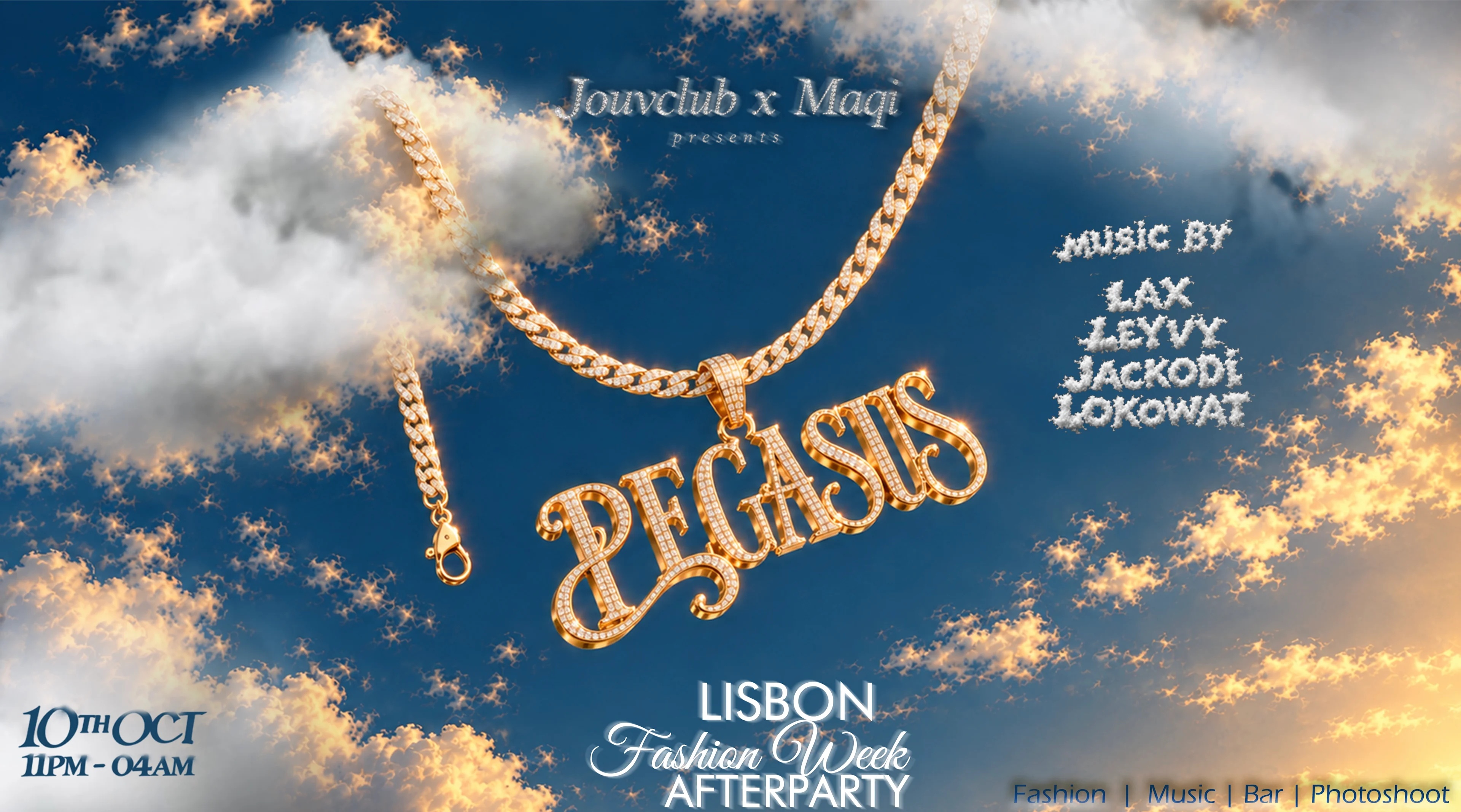Pegasus : Lisbon Fashion Week Afterparty Cover
