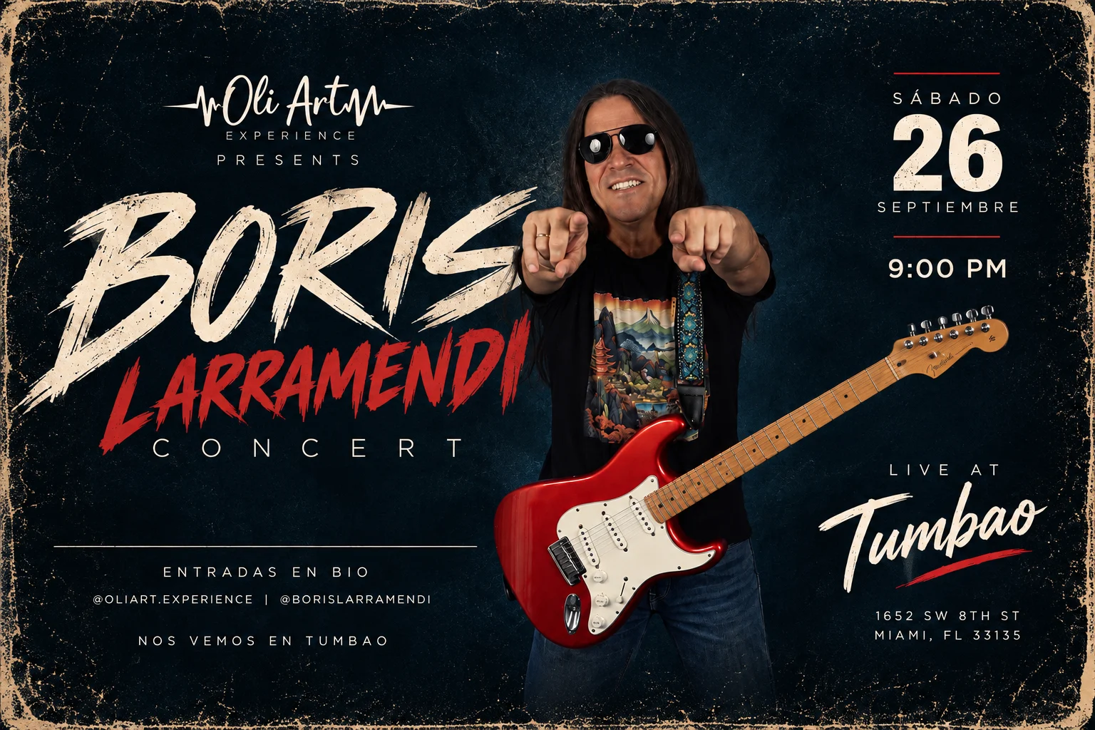 Boris Larramendi In Concert Cover
