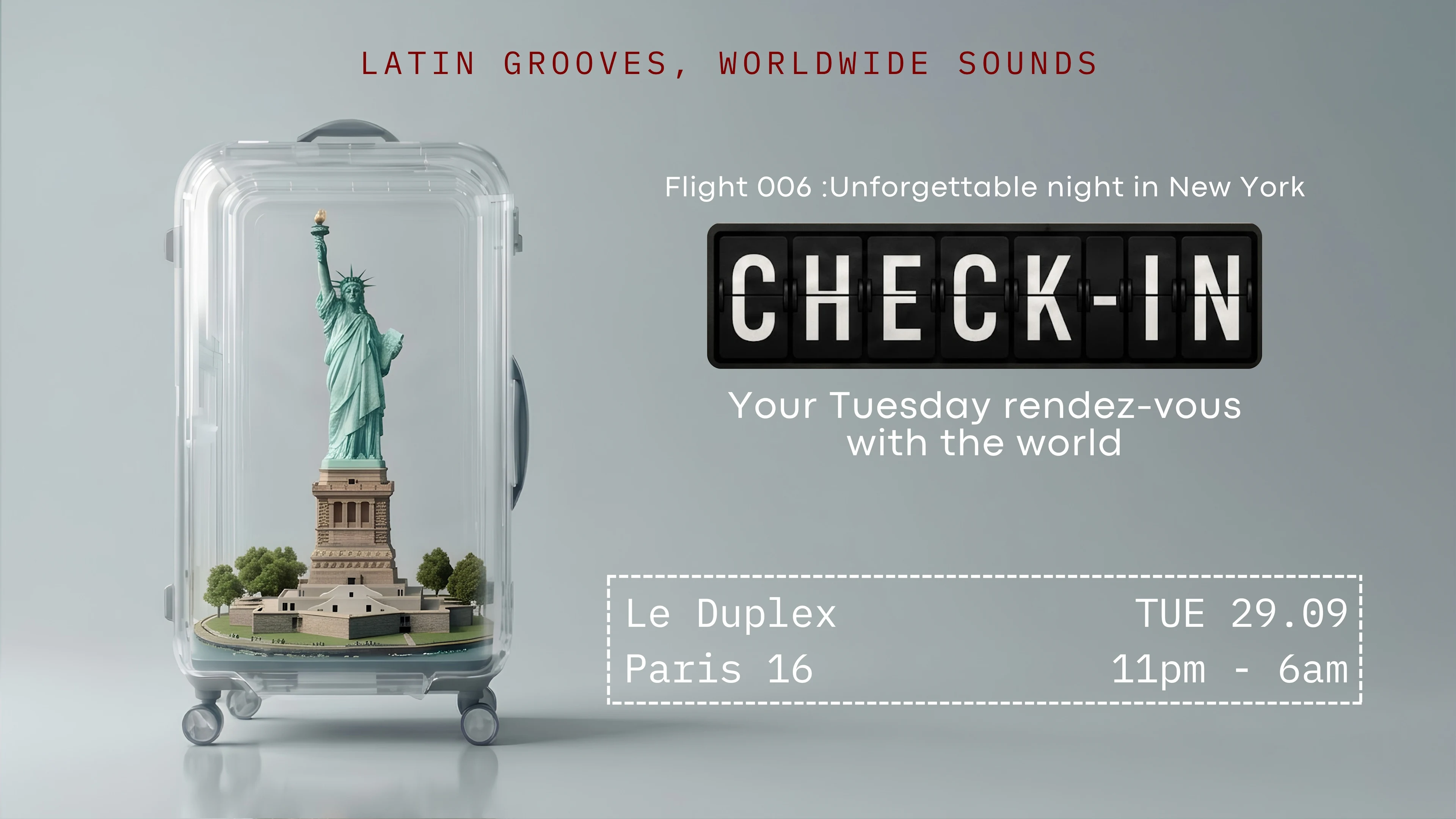 Erasmus — Check-In — Duplex — Flight 006: New York Cover