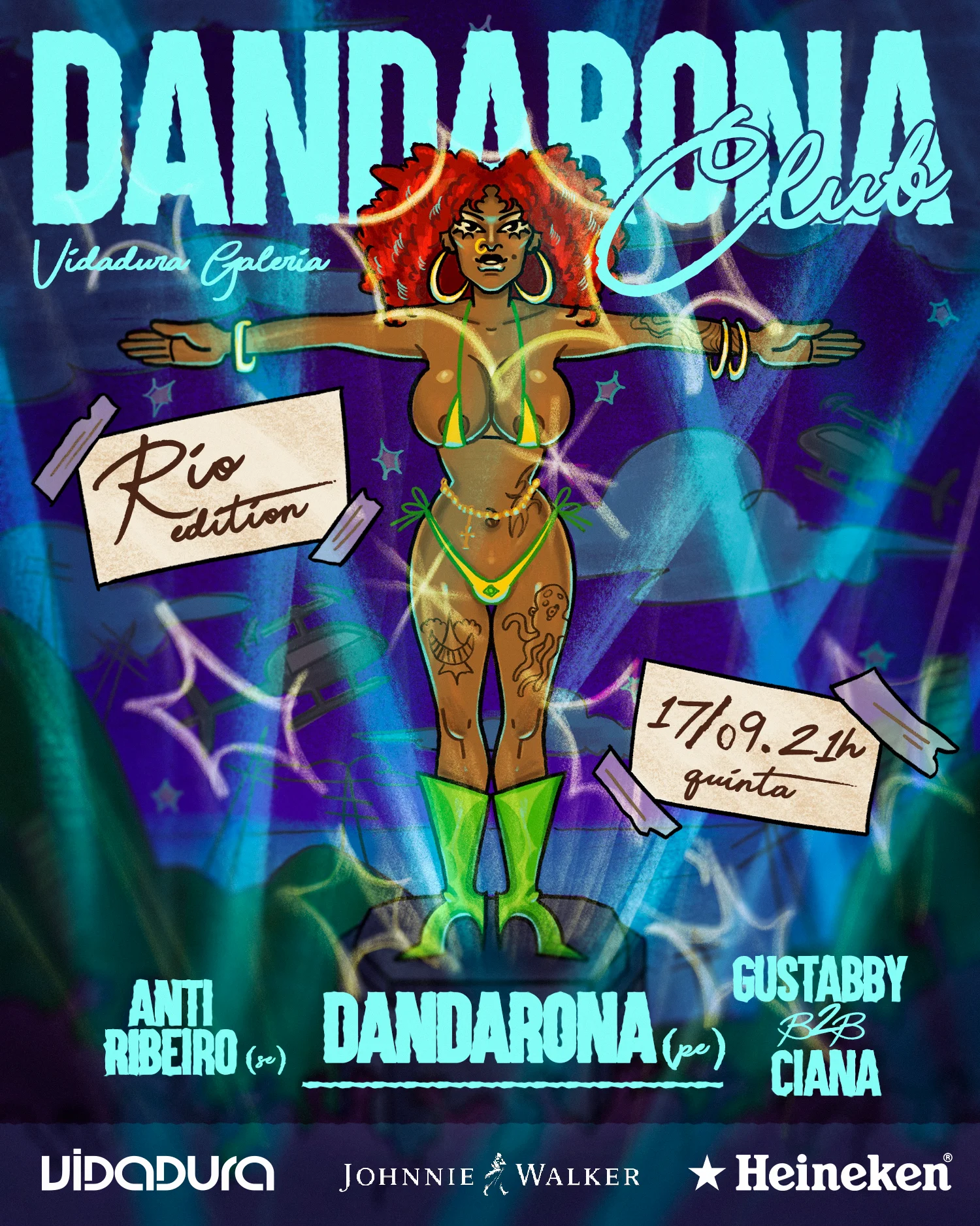 Dandarona Club Rio Edition Cover