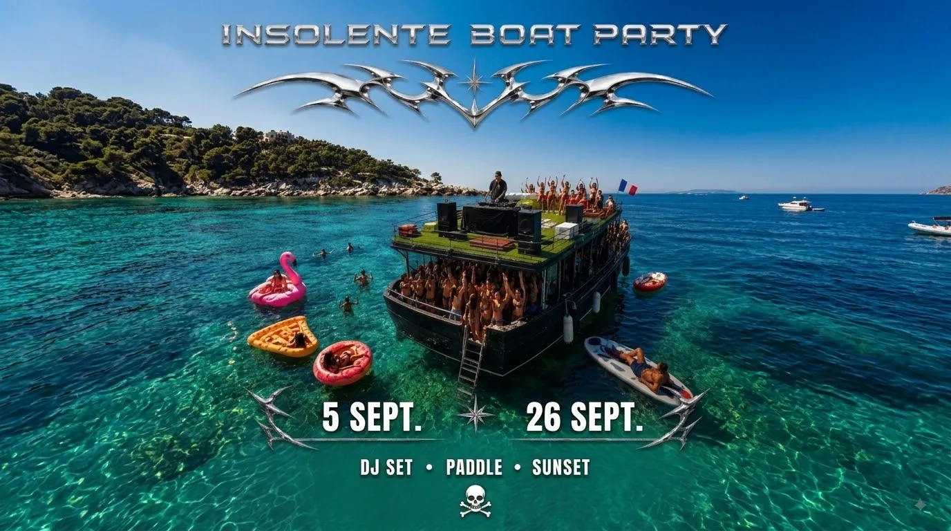 Insolente Boat Party With Dj Set Cover