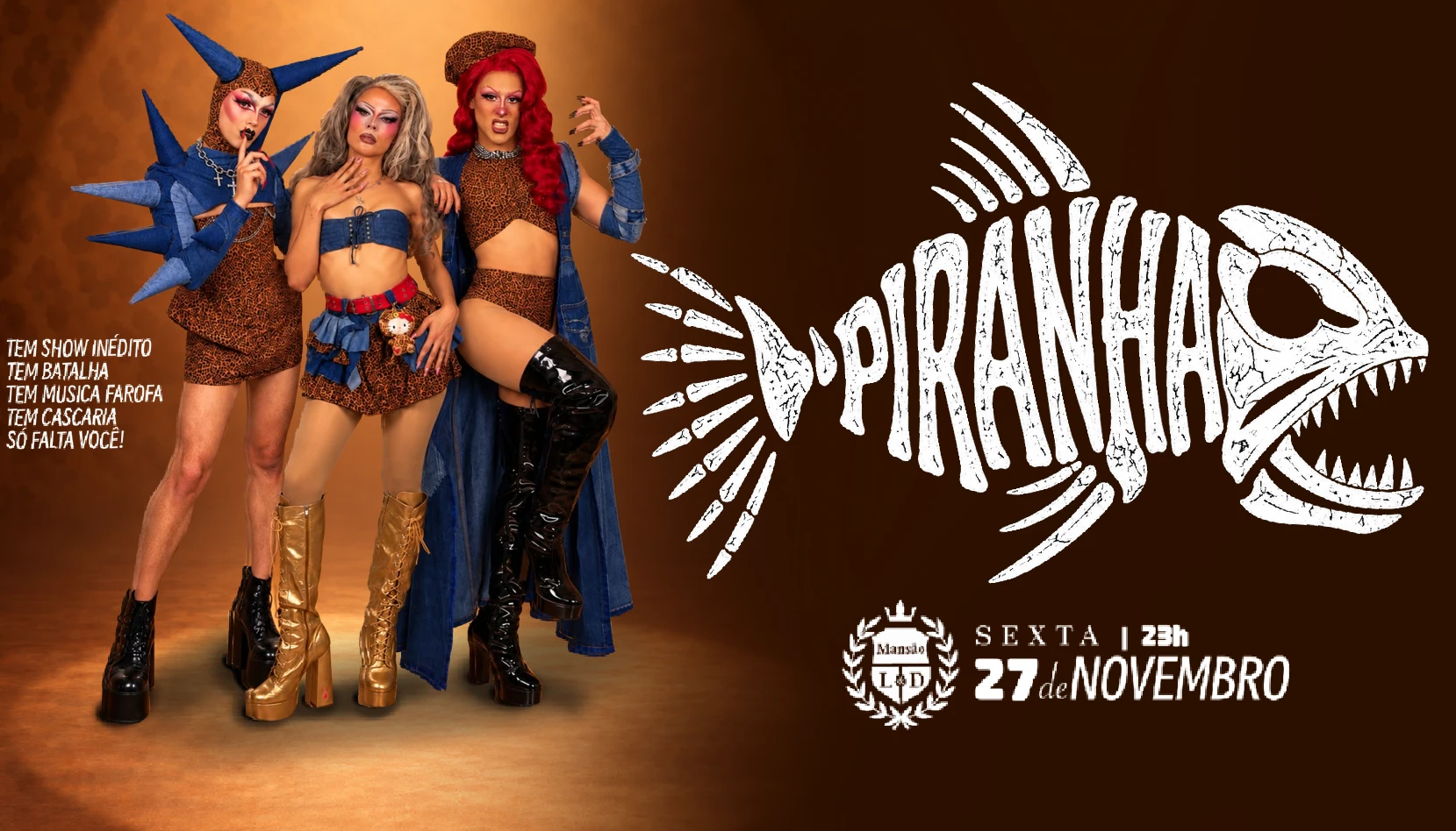 Piranha #1 - Quem Não É, Vira! Cover