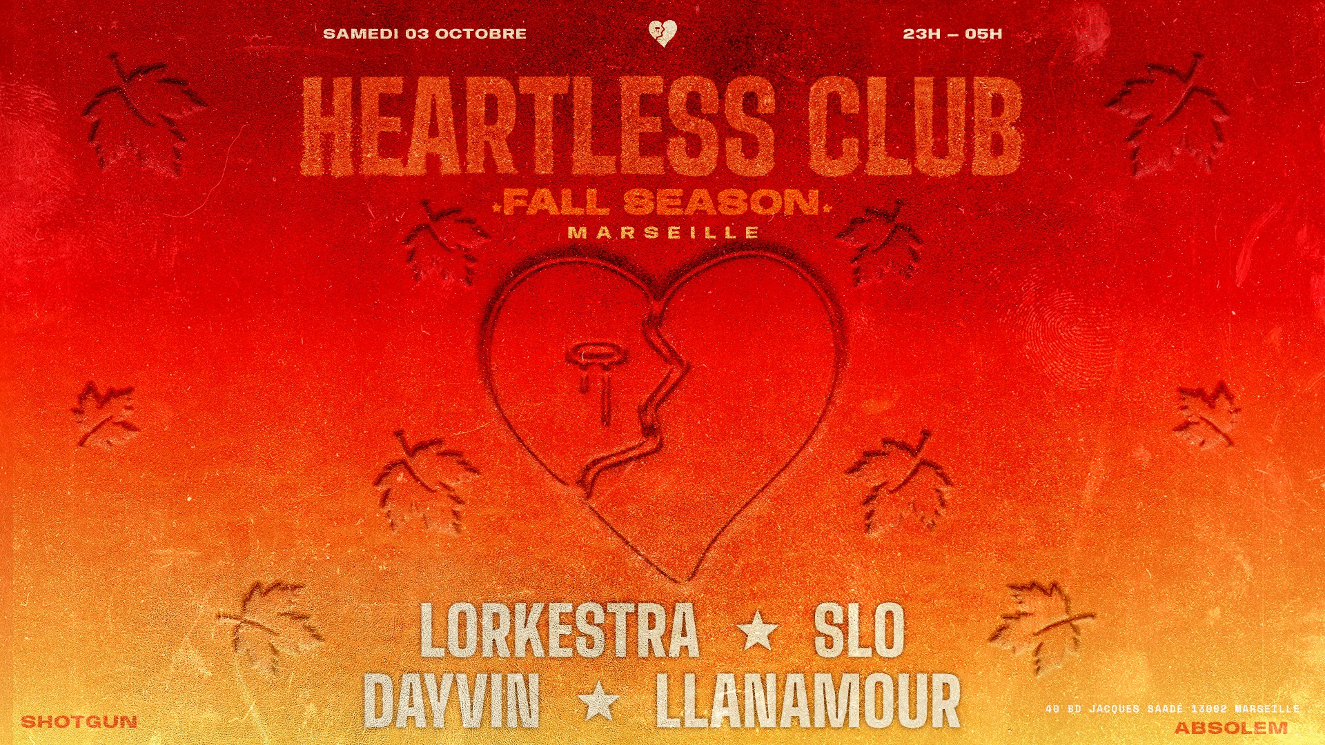 Heartless Club Marseille Cover