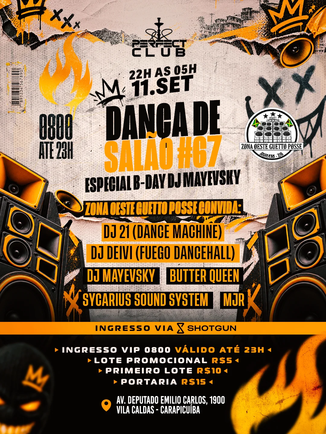 Dança De Salão #67 - Feat. Dance Machine & Fuego Dancehall Cover
