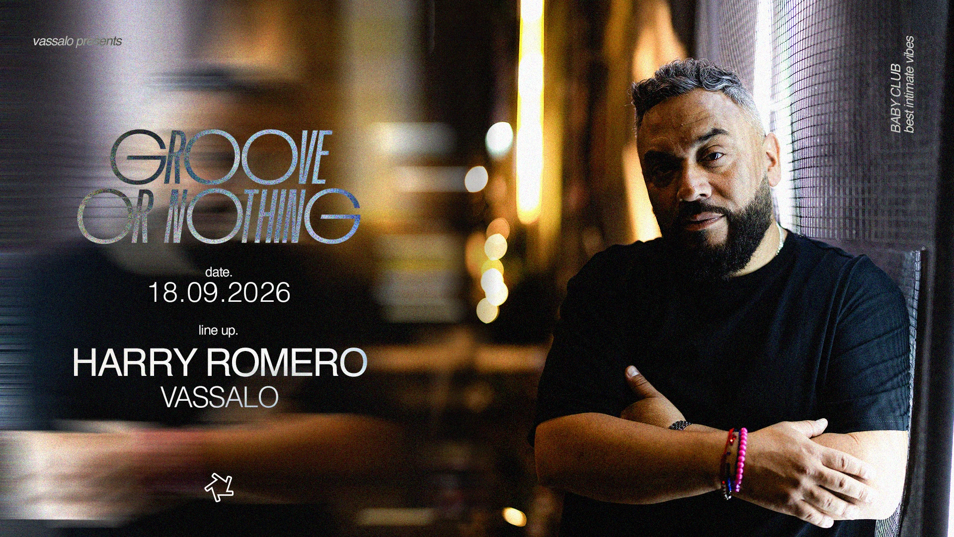 Groove Or Nothing : Harry Romero + Vassalo Cover