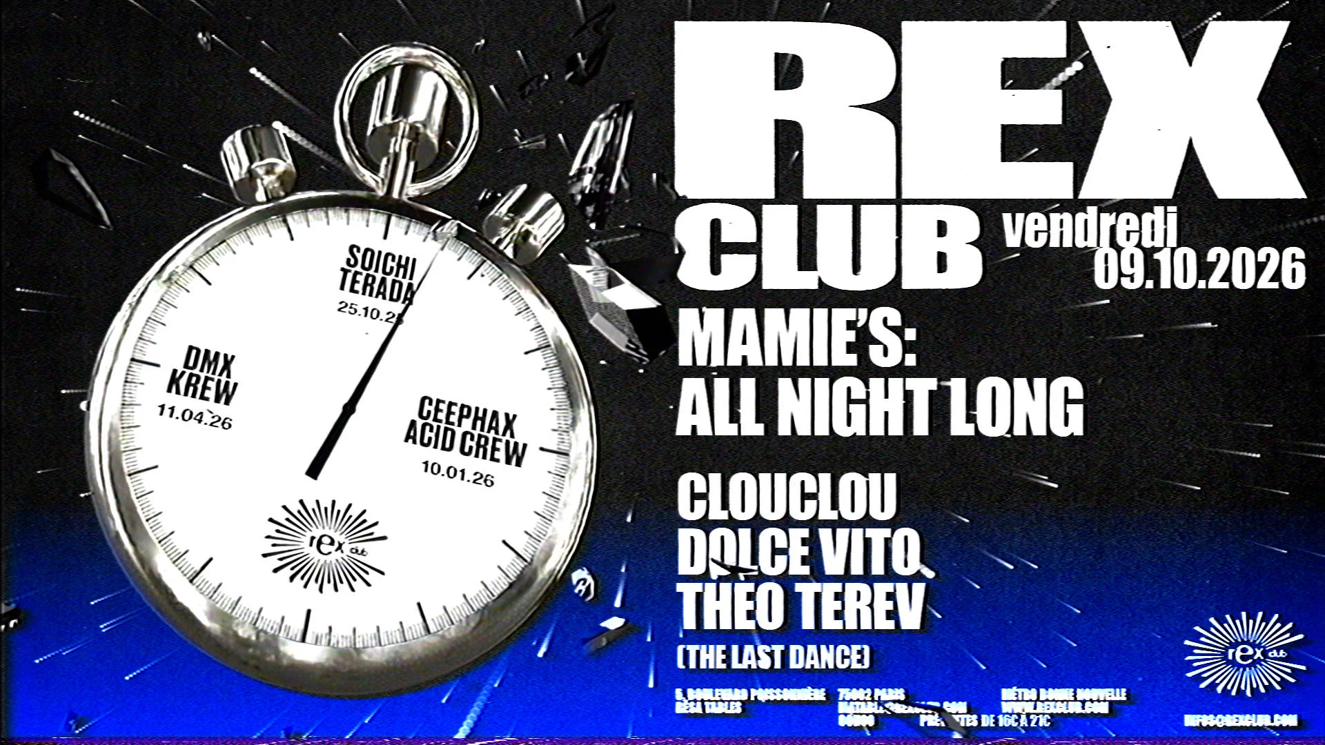 The Last Dance Residency : Mamie's All Night Long Cover